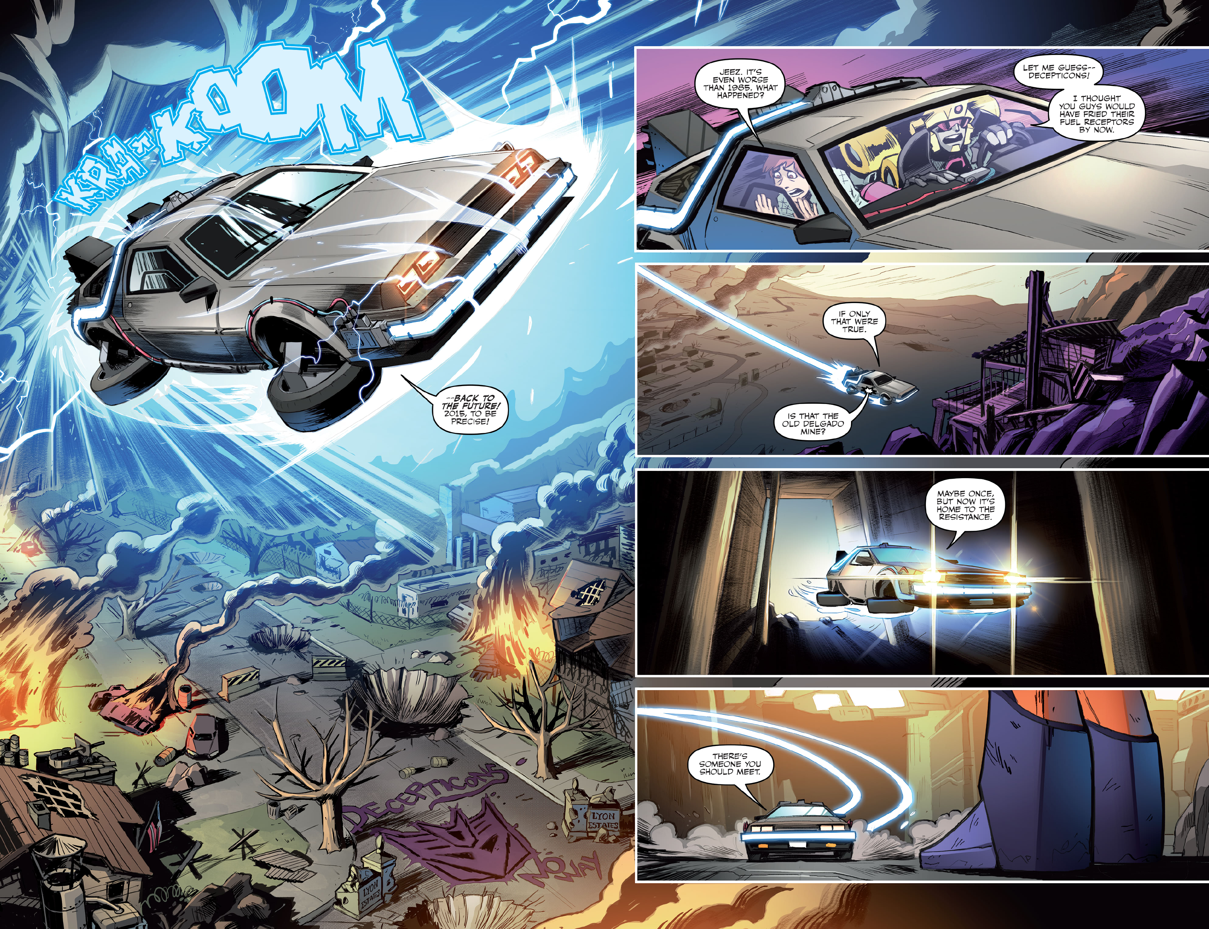 Read online Transformers: Back to the Future comic -  Issue #2 - 10