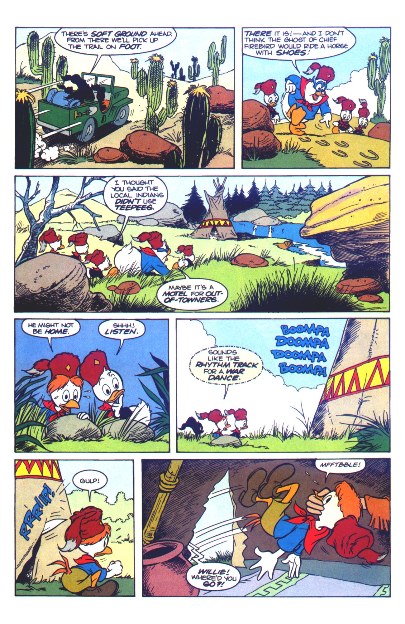 Read online Walt Disney's Junior Woodchucks Limited Series comic -  Issue #2 - 16