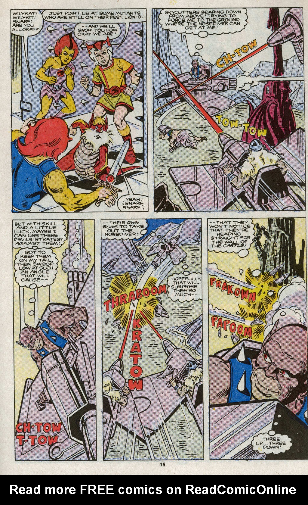 Read online ThunderCats (1985) comic -  Issue #5 - 21