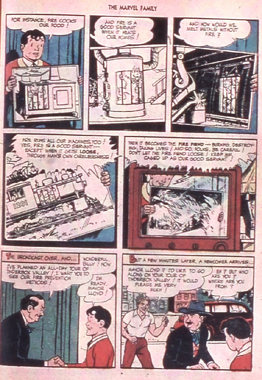 Read online The Marvel Family comic -  Issue #31 - 41
