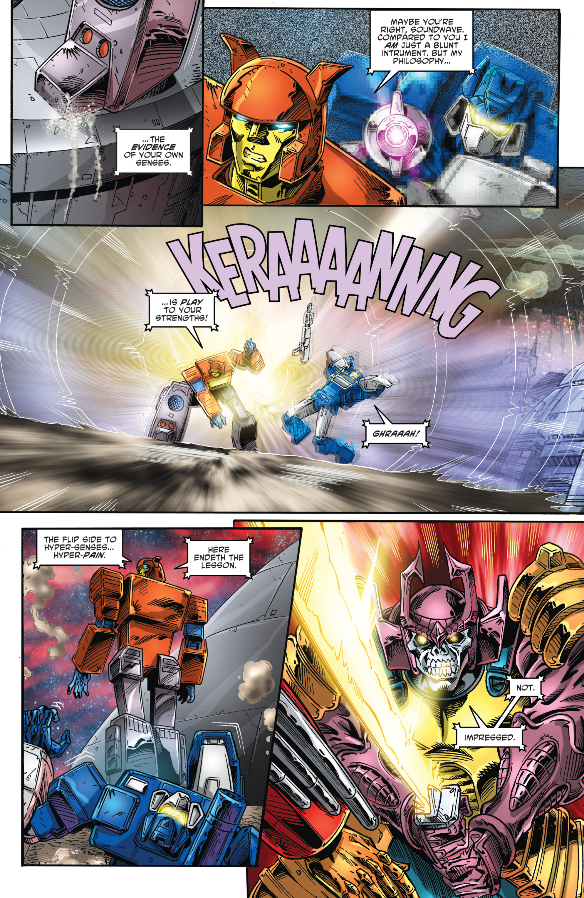 Read online The Transformers: Regeneration One comic -  Issue #95 - 21
