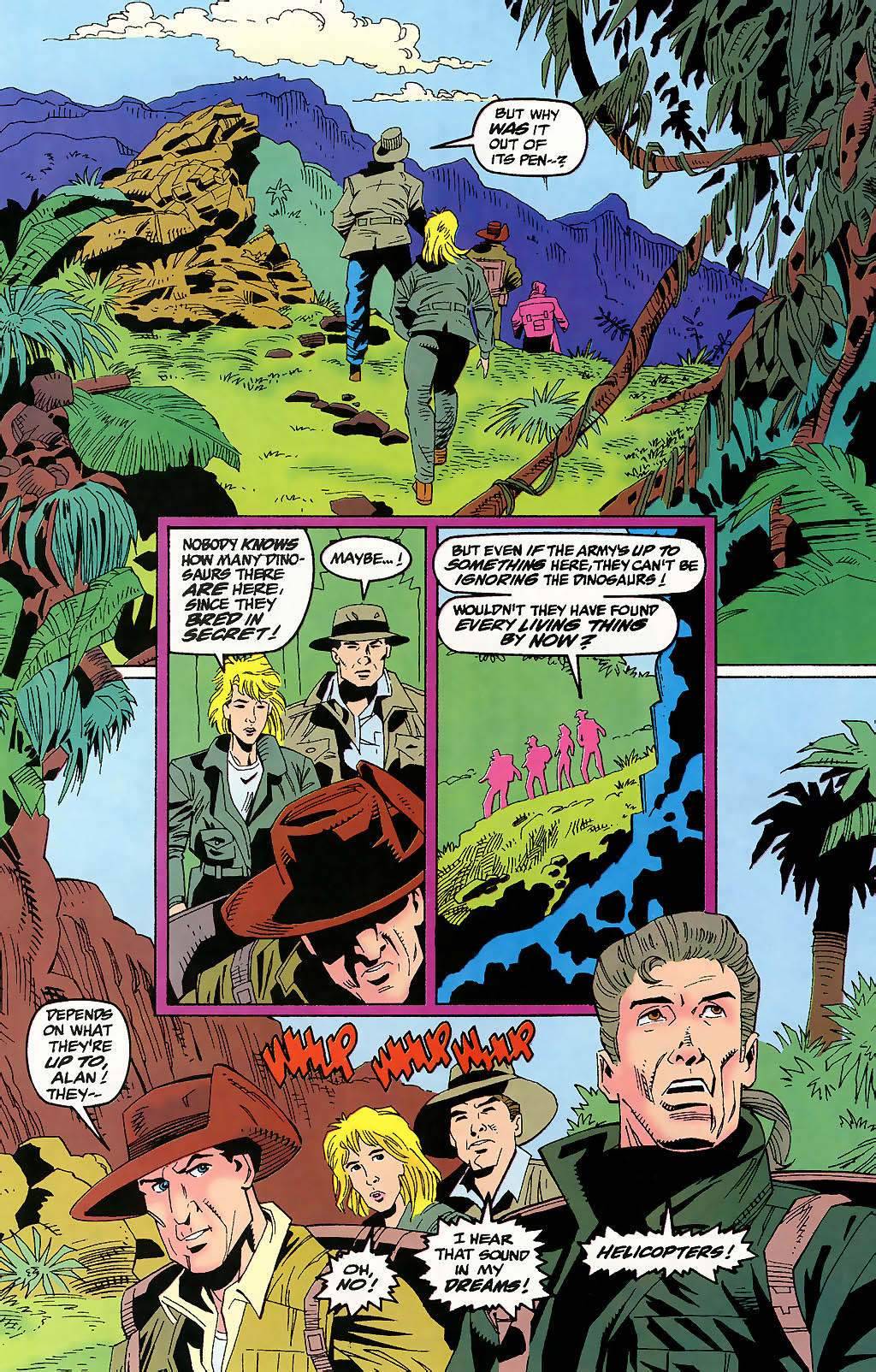 Read online Return To Jurassic Park comic -  Issue #1 - 16