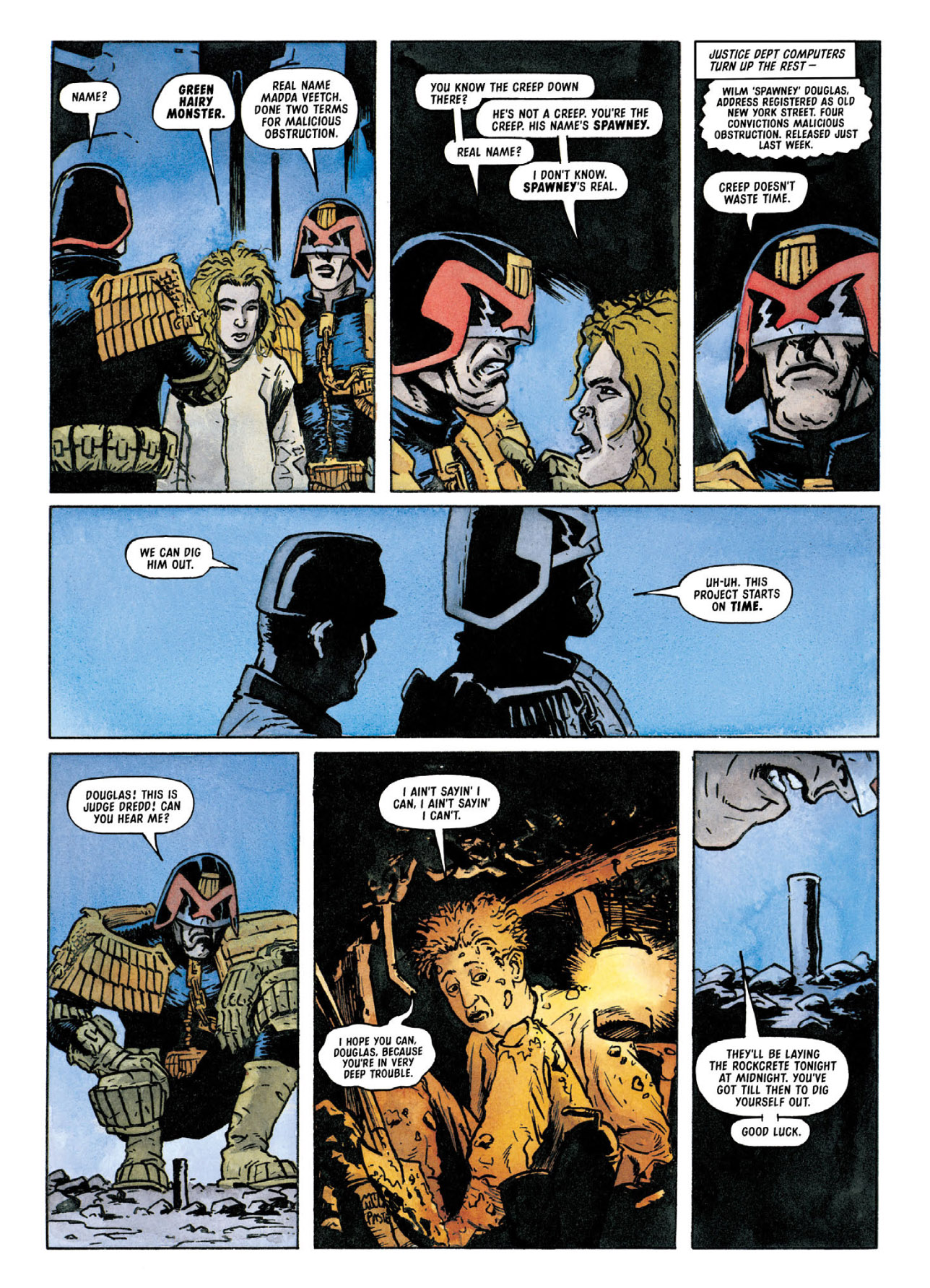 Read online Judge Dredd: The Complete Case Files comic -  Issue # TPB 27 - 101