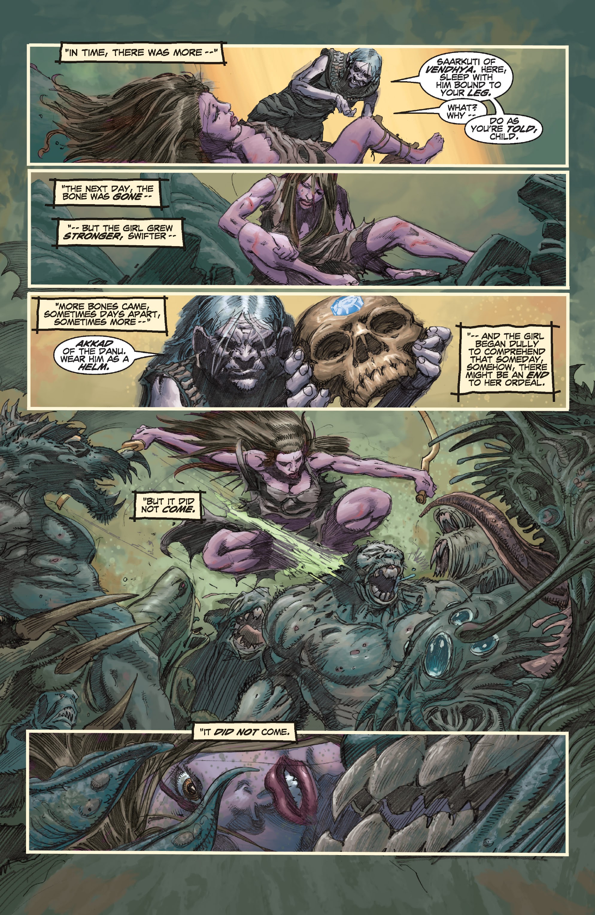 Read online Conan Chronicles Epic Collection comic -  Issue # TPB Out of the Darksome Hills (Part 3) - 91