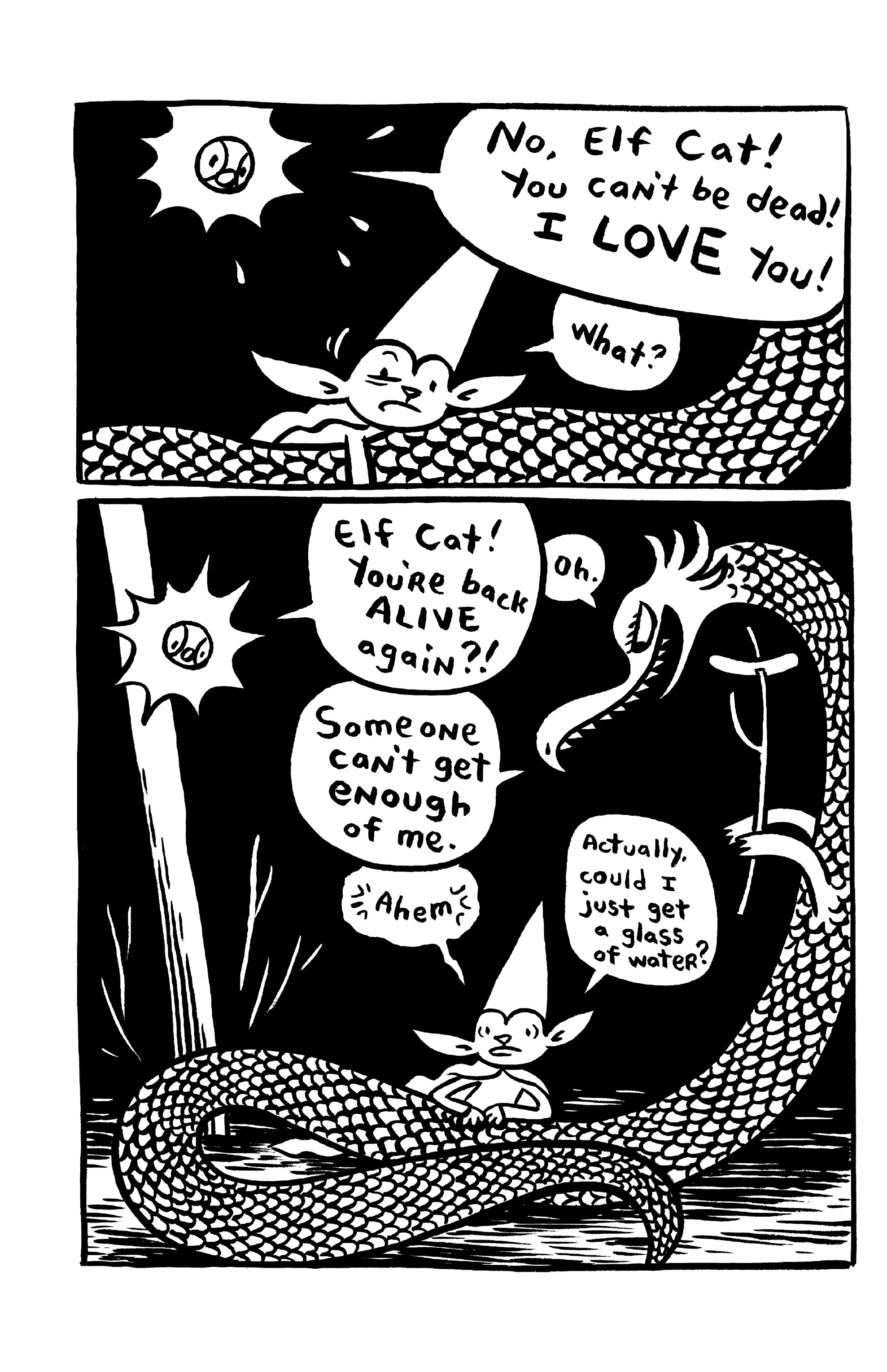 Read online Elf Cat In Love comic -  Issue # Full - 50