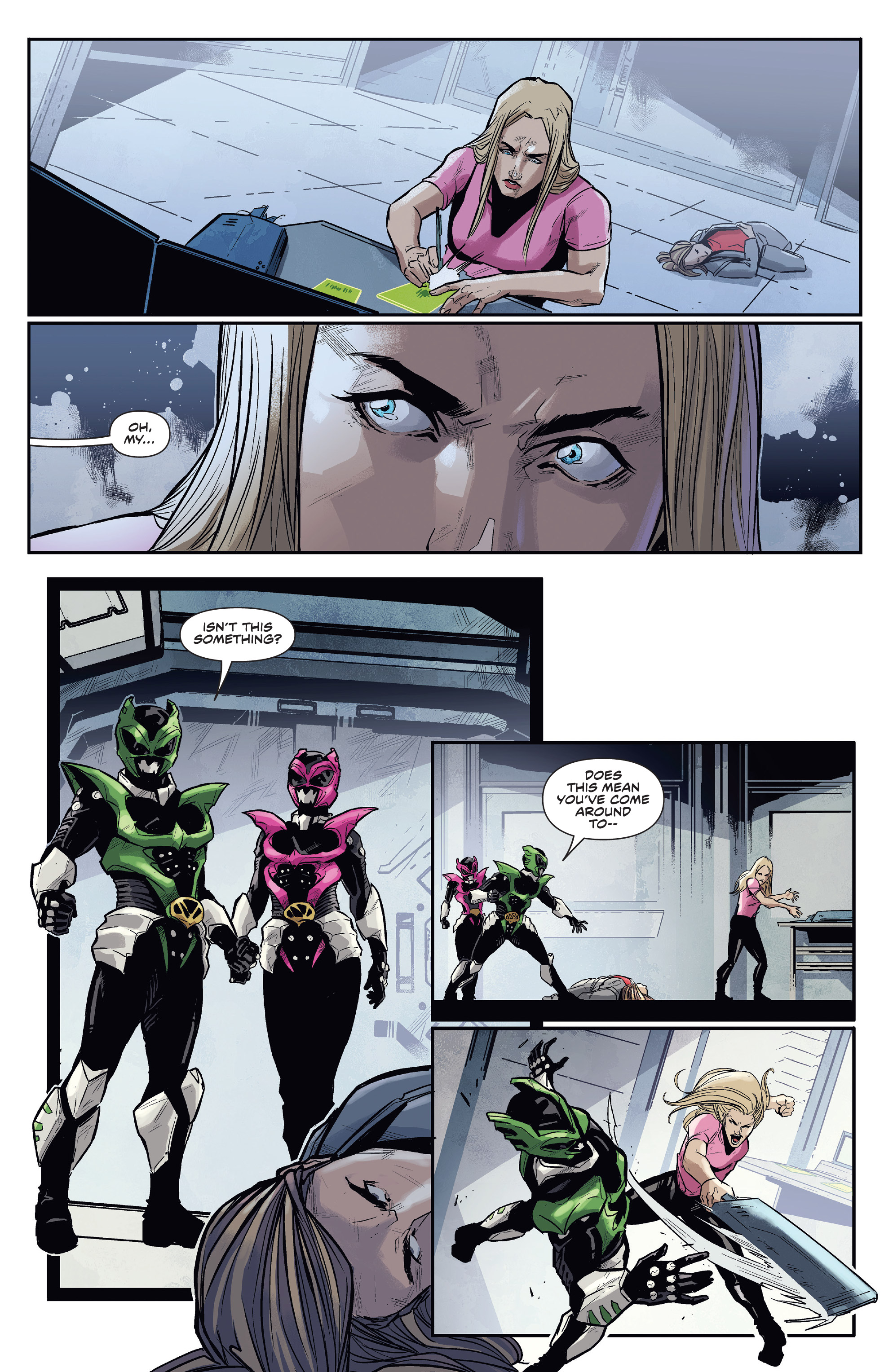 Read online Saban's Power Rangers: The Psycho Path comic -  Issue # TPB - 72