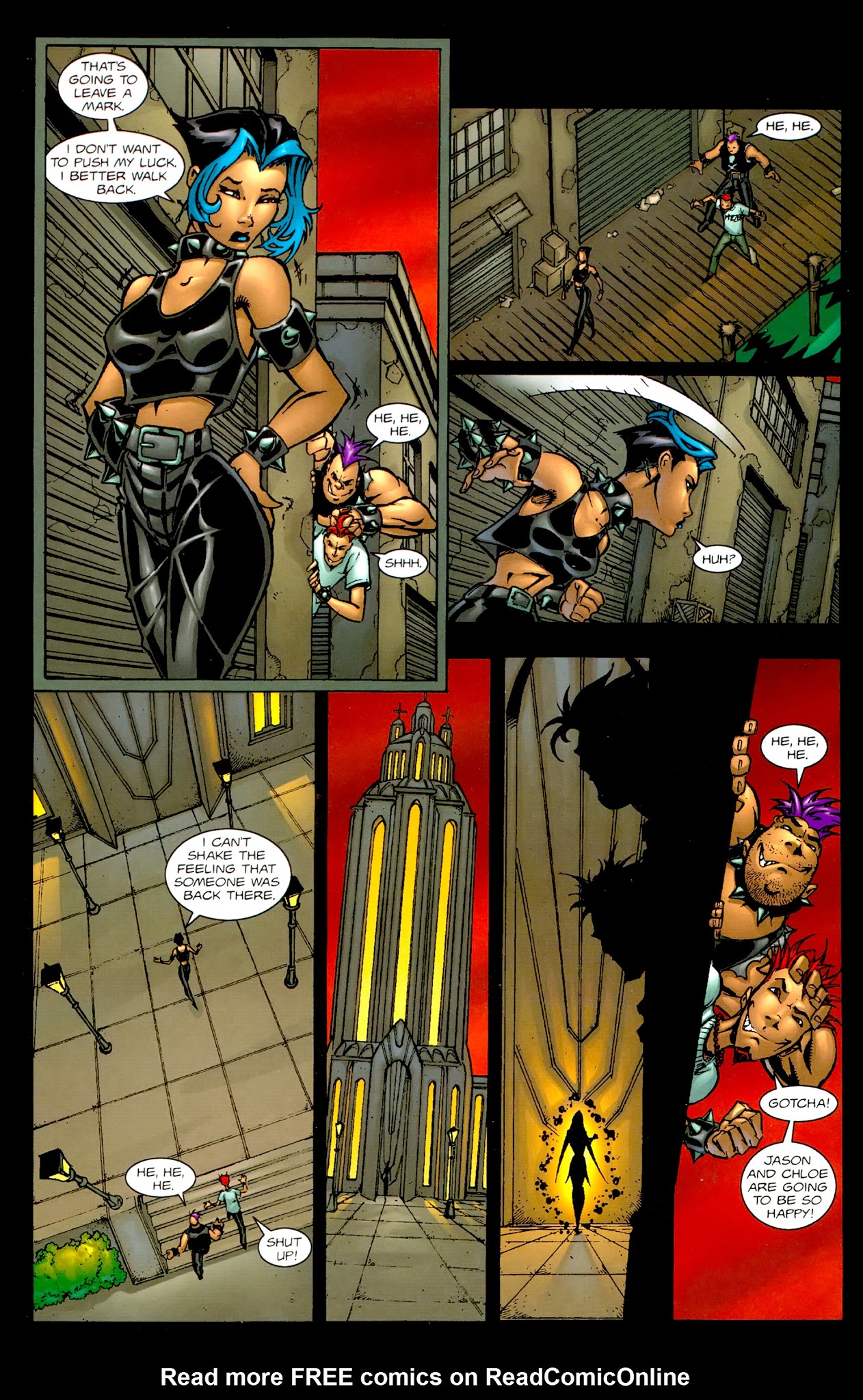 Read online Warrior Nun Areala (1999) comic -  Issue #14 - 22