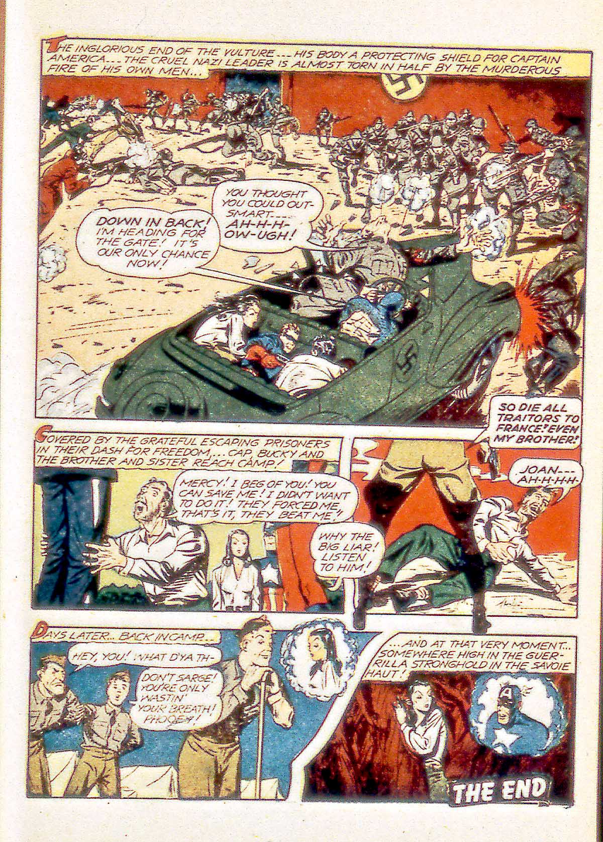 Read online Captain America Comics comic -  Issue #32 - 49