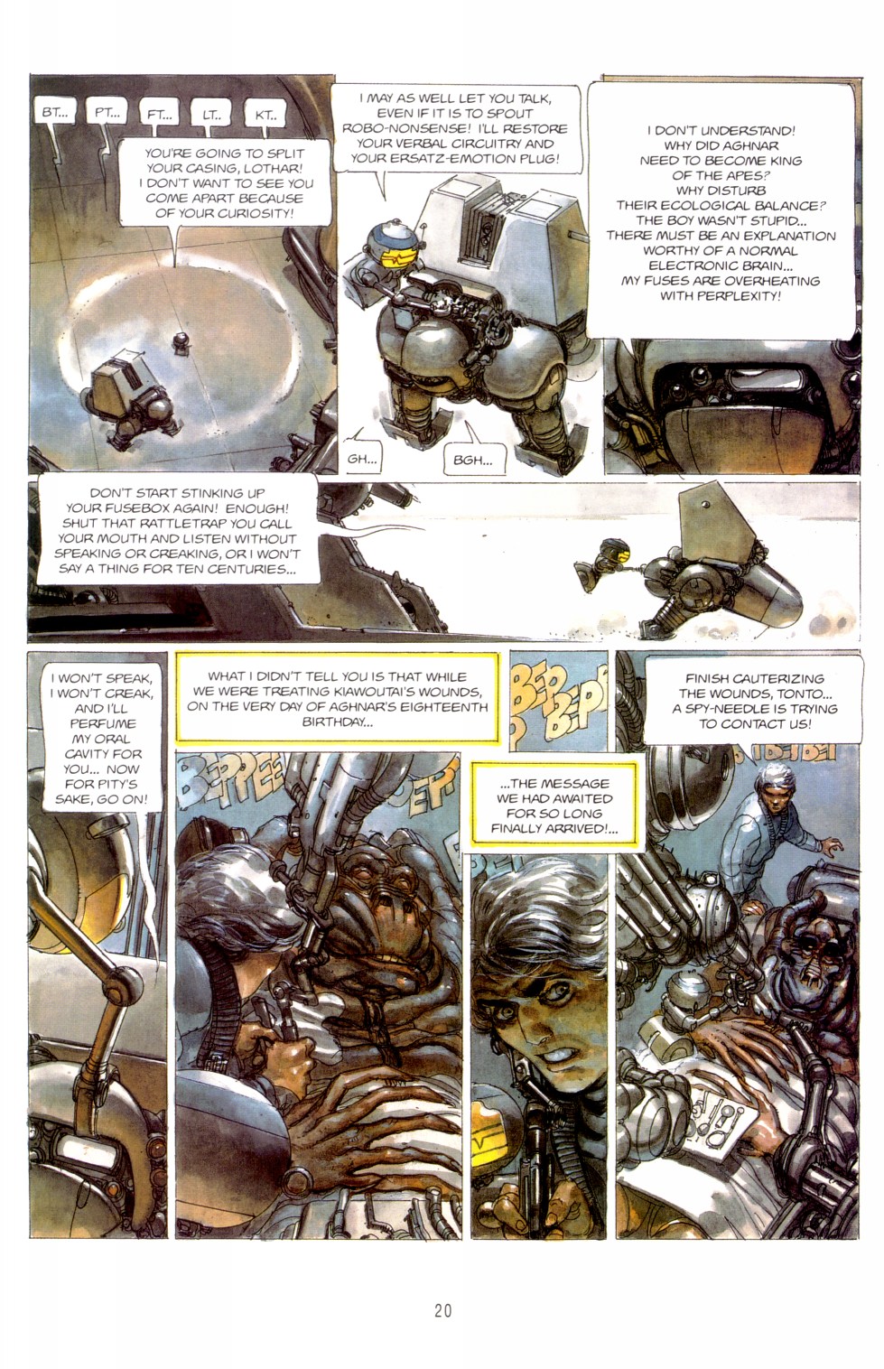 Read online The Metabarons comic -  Issue #6 - The Trials Of Aghnar - 19