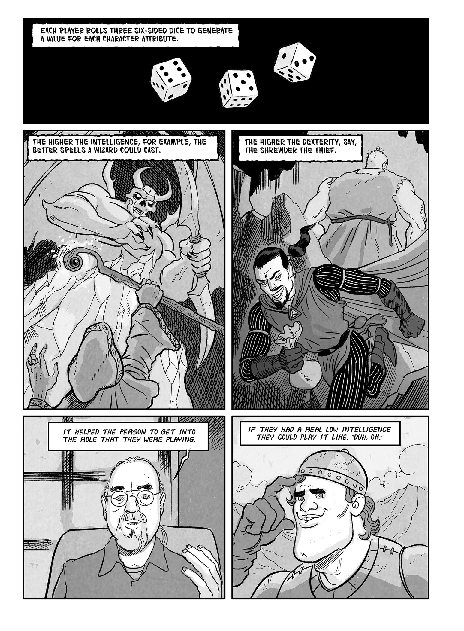 Read online Rise of the Dungeon Master: Gary Gygax and the Creation of D&D comic -  Issue # TPB - 66