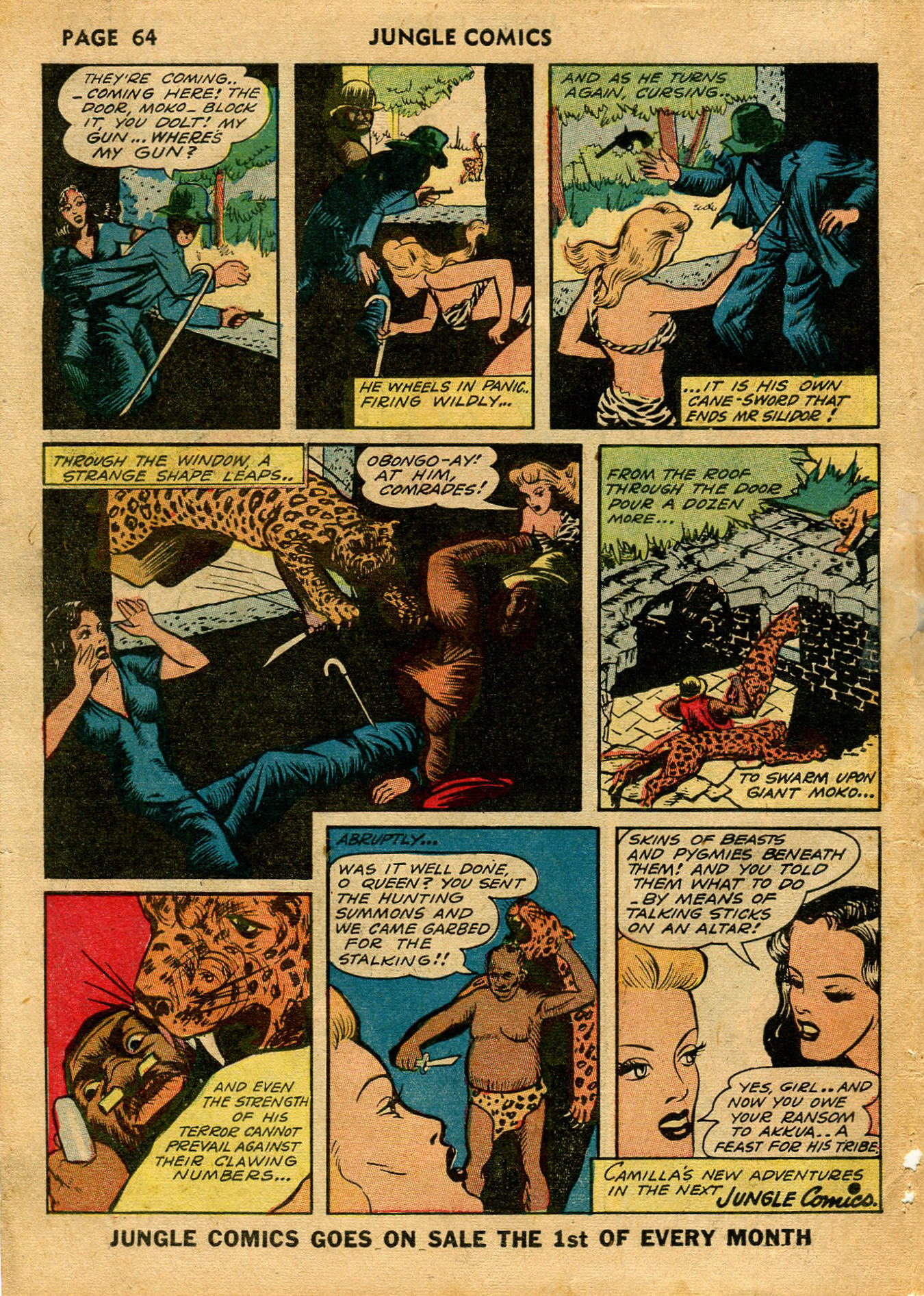 Read online Jungle Comics comic -  Issue #40 - 66
