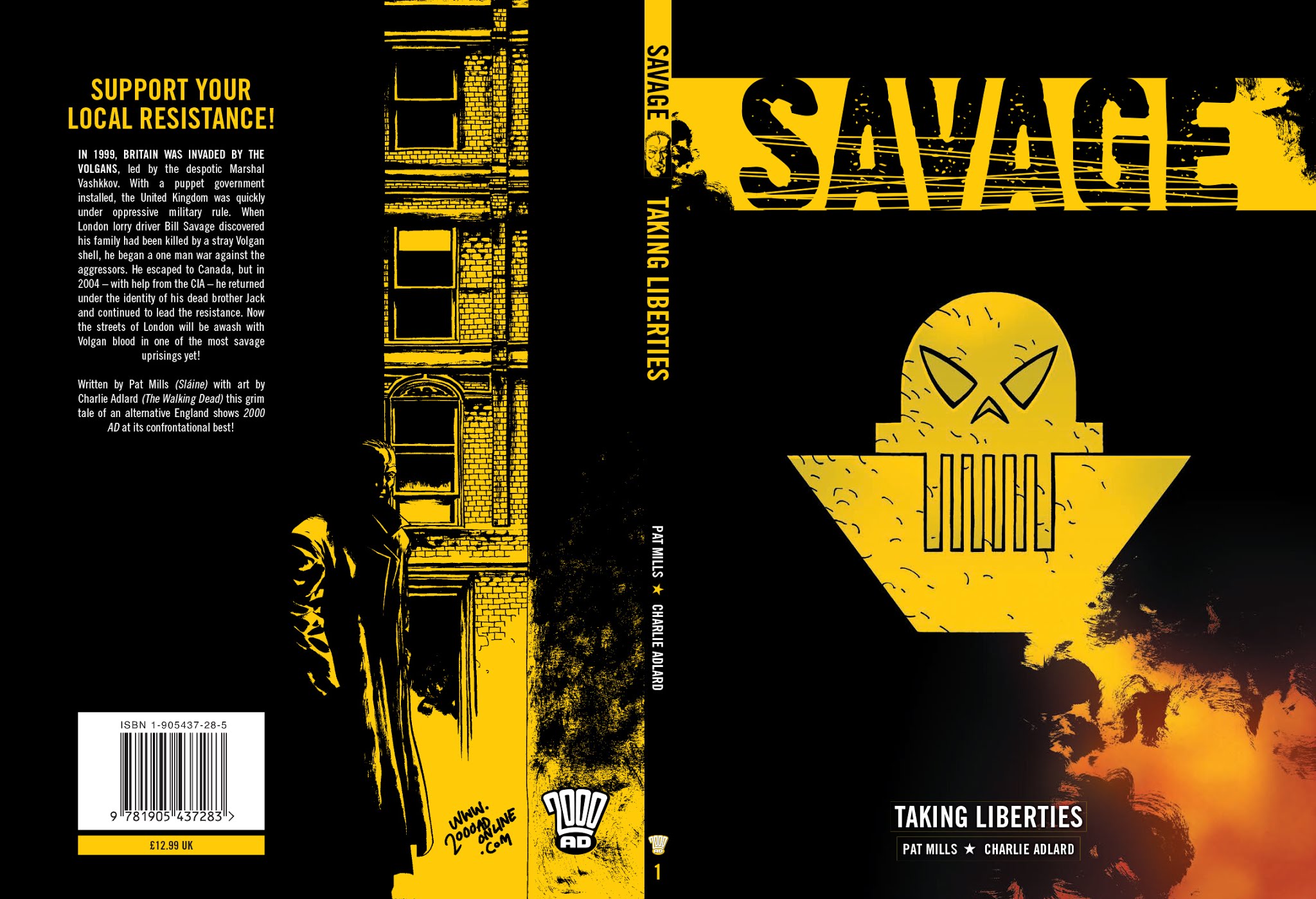 Read online Savage (2000 AD) comic -  Issue # TPB 1 (Part 1) - 1