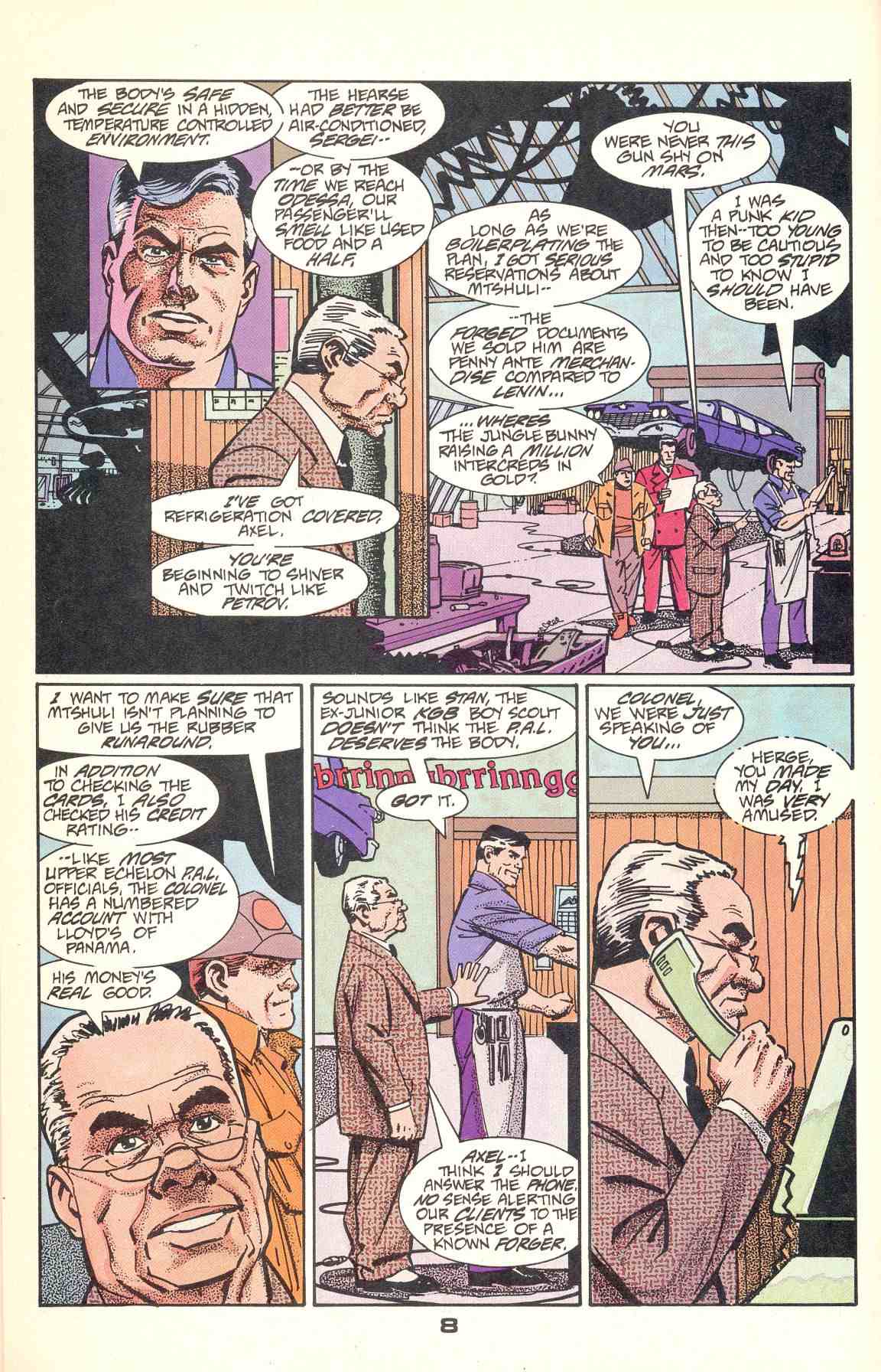 Read online Howard Chaykin's American Flagg comic -  Issue #6 - 10