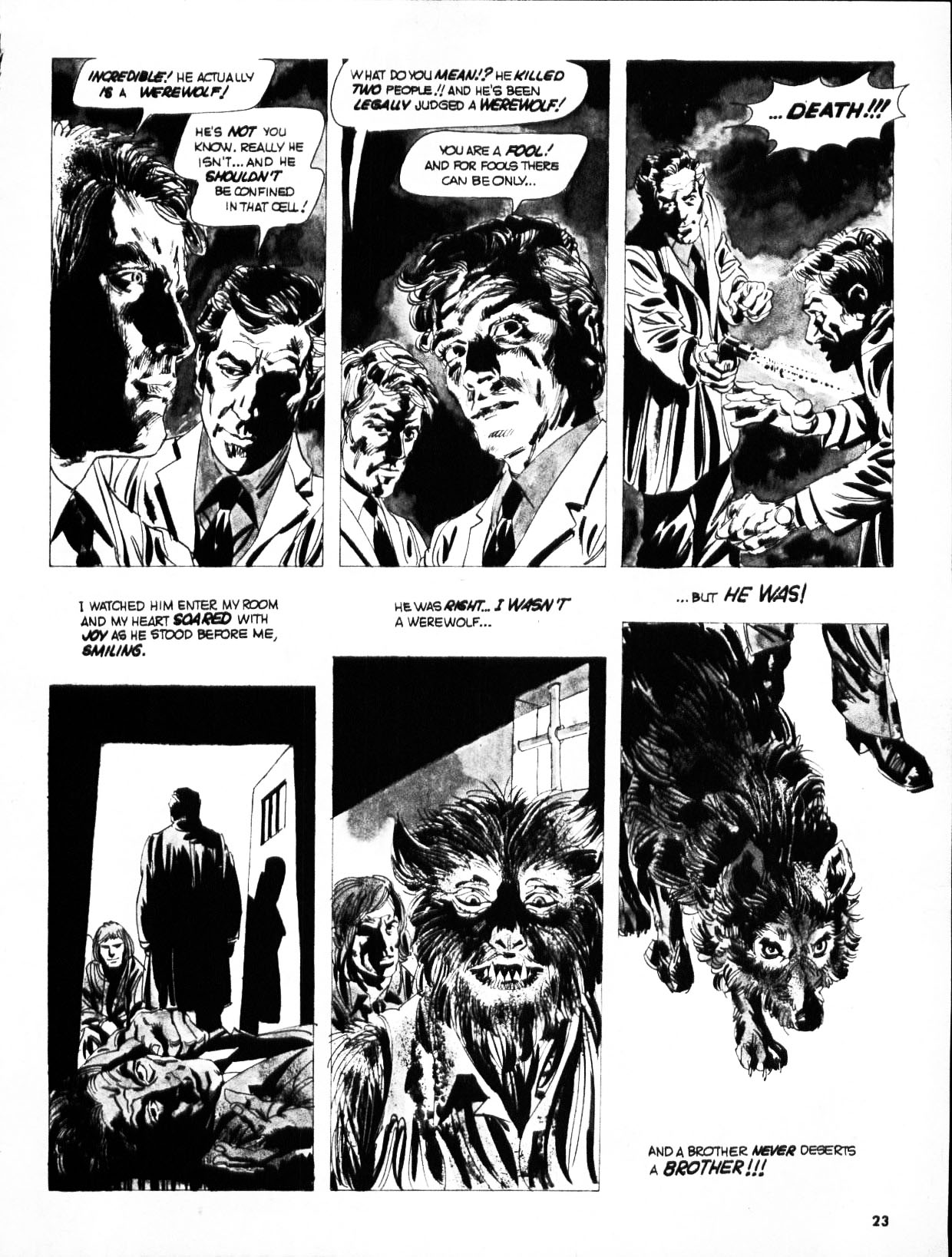 Read online Nightmare (1970) comic -  Issue #22 - 23