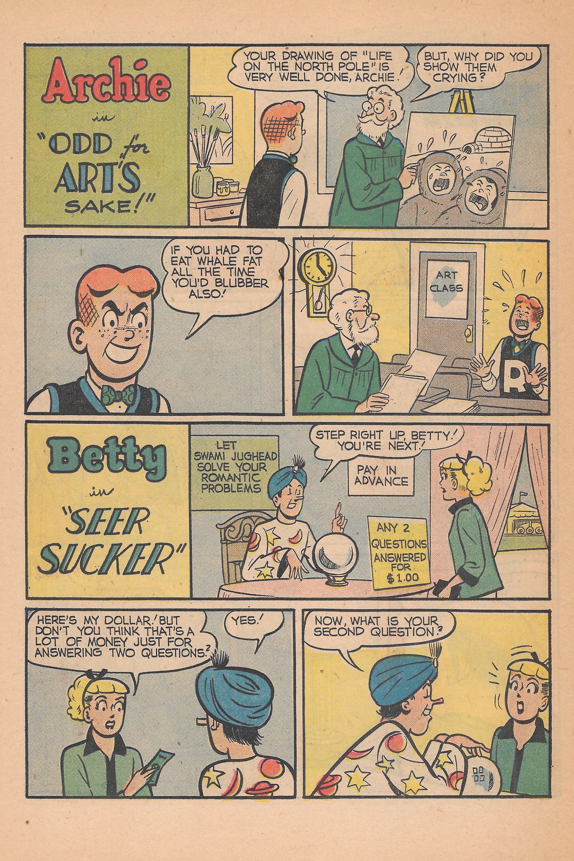 Read online Archie's Joke Book Magazine comic -  Issue #56 - 30