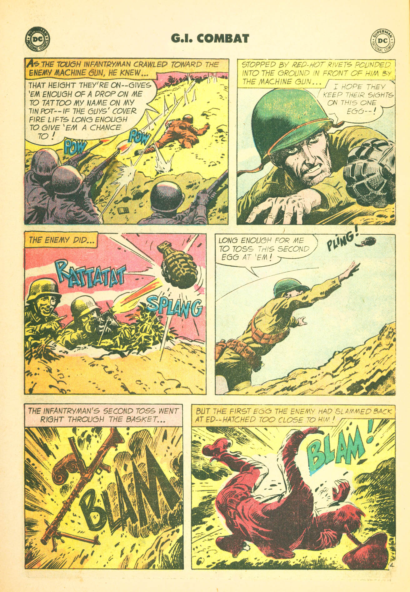 Read online G.I. Combat (1952) comic -  Issue #78 - 6