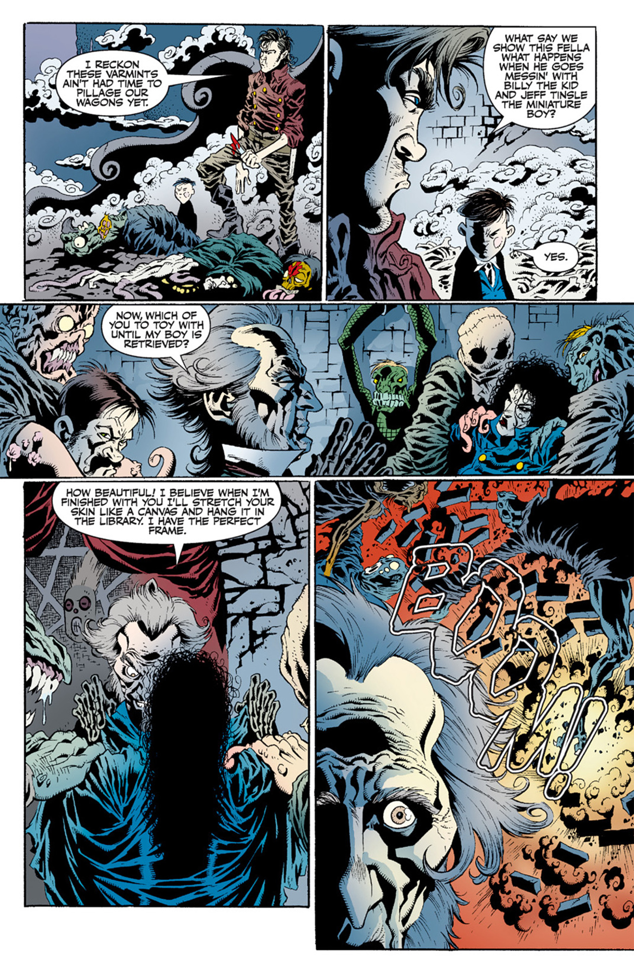 Read online Billy the Kid's Old Timey Oddities comic -  Issue # TPB - 90