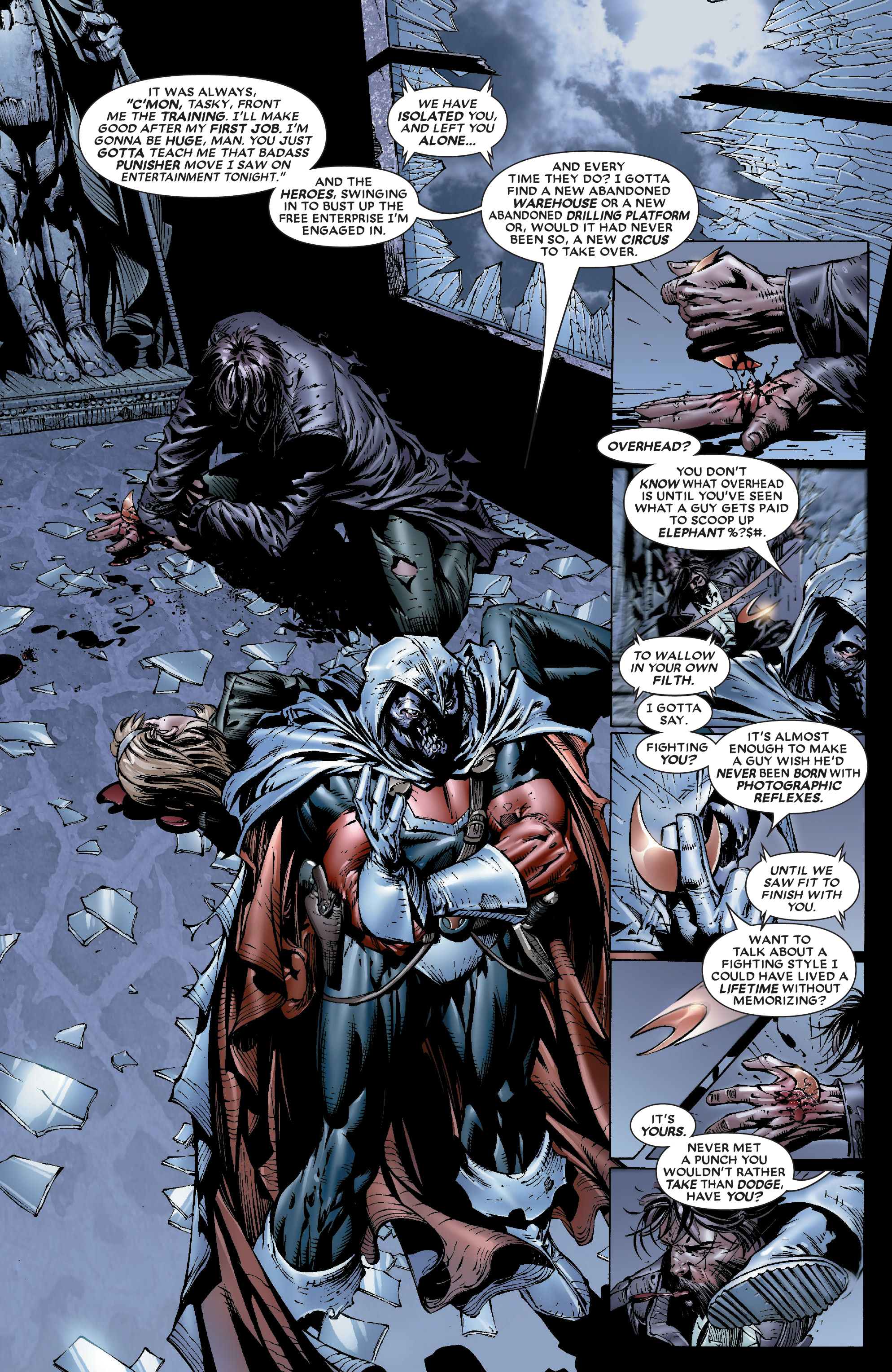 Read online Moon Knight by Huston, Benson & Hurwitz Omnibus comic -  Issue # TPB (Part 1) - 98