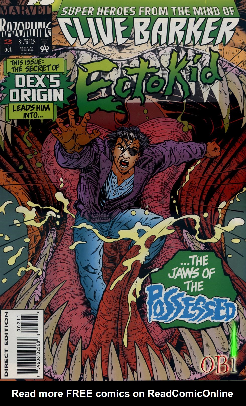 Read online Ectokid comic -  Issue #2 - 1