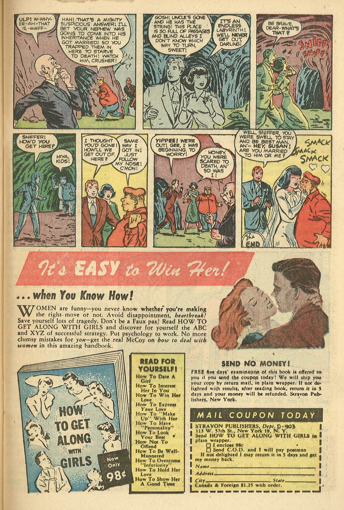 Read online Daredevil (1941) comic -  Issue #54 - 34