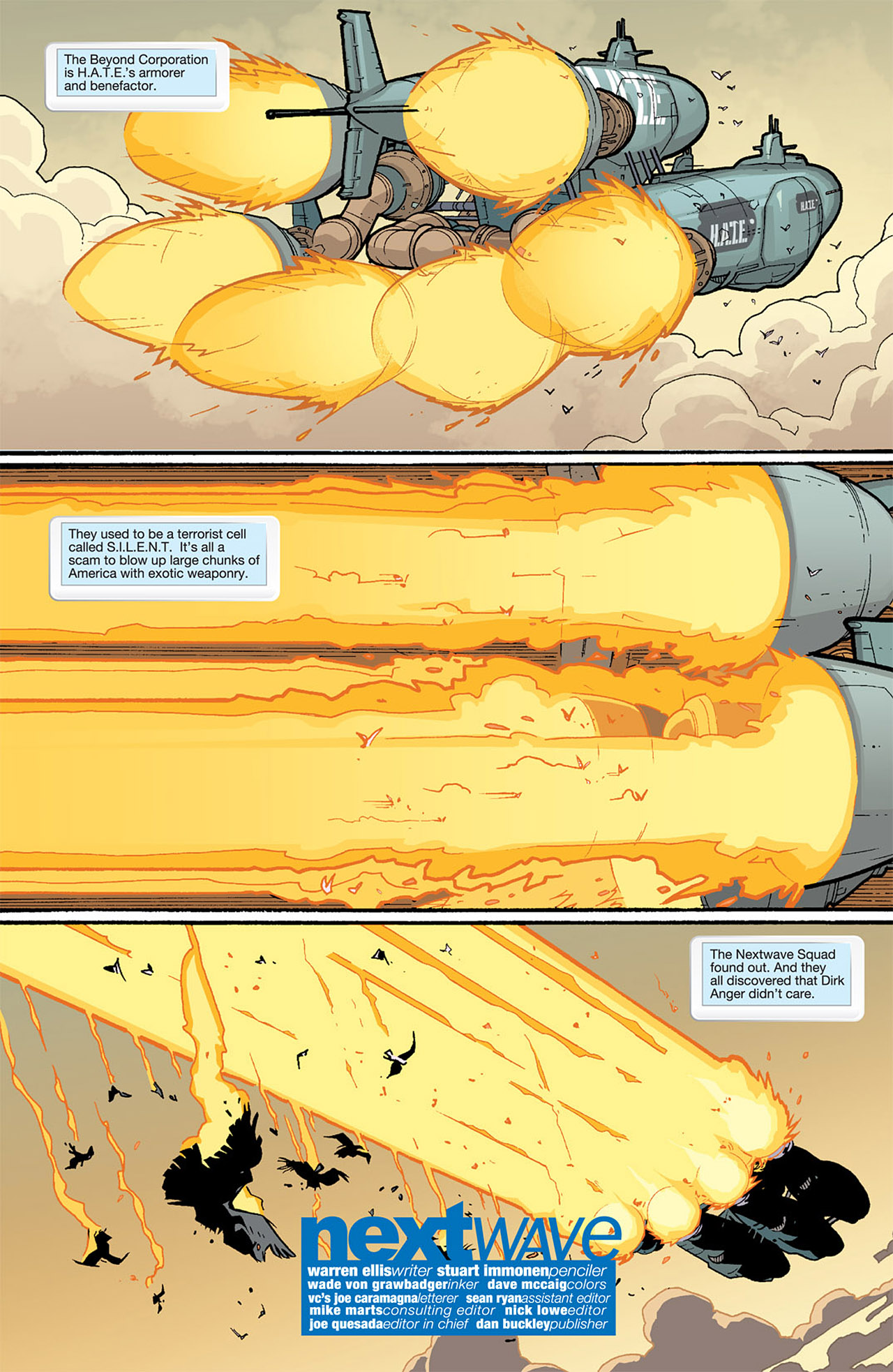 Read online Nextwave: Agents Of H.A.T.E. comic -  Issue #5 - 6