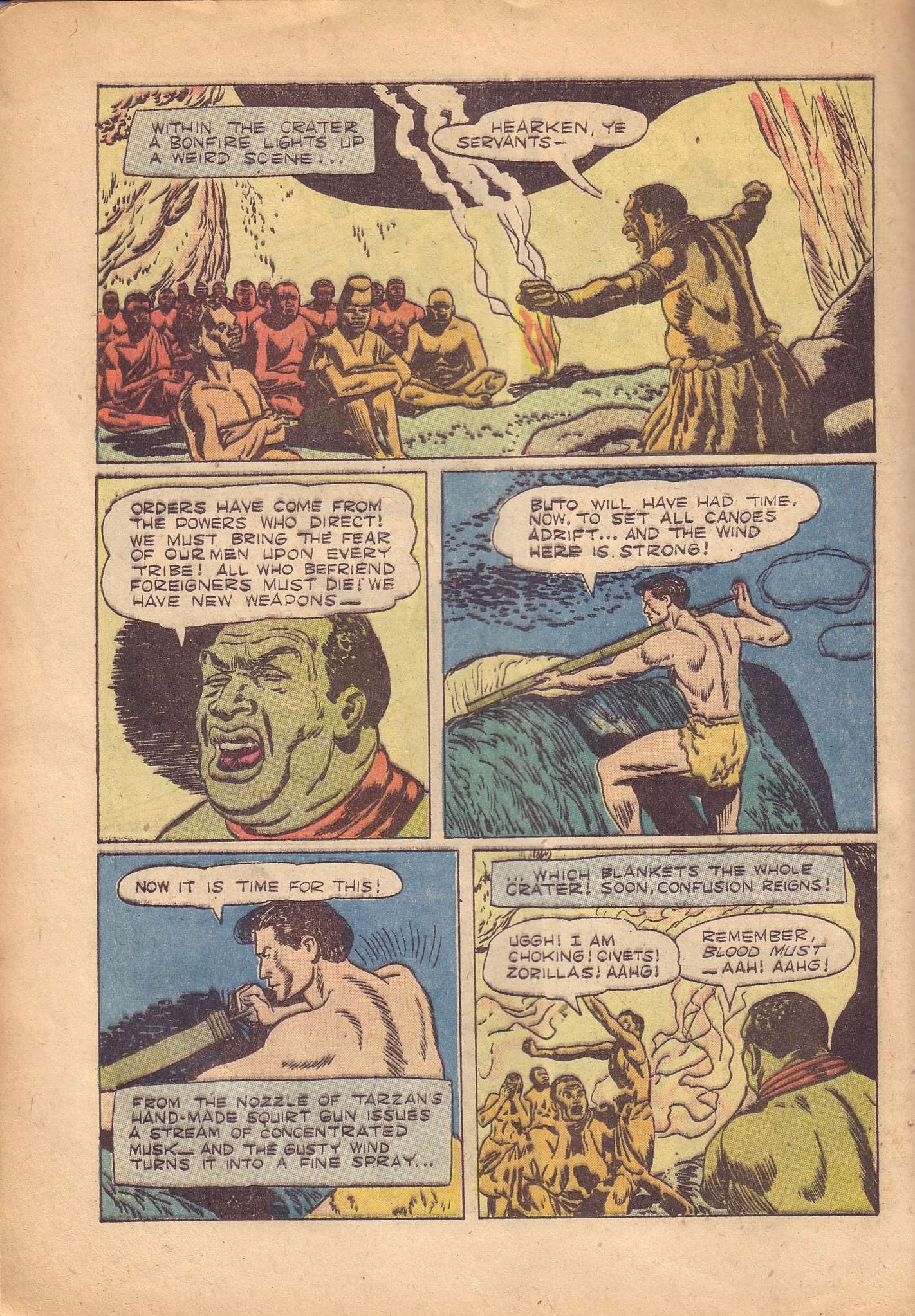Read online Tarzan (1948) comic -  Issue #50 - 40