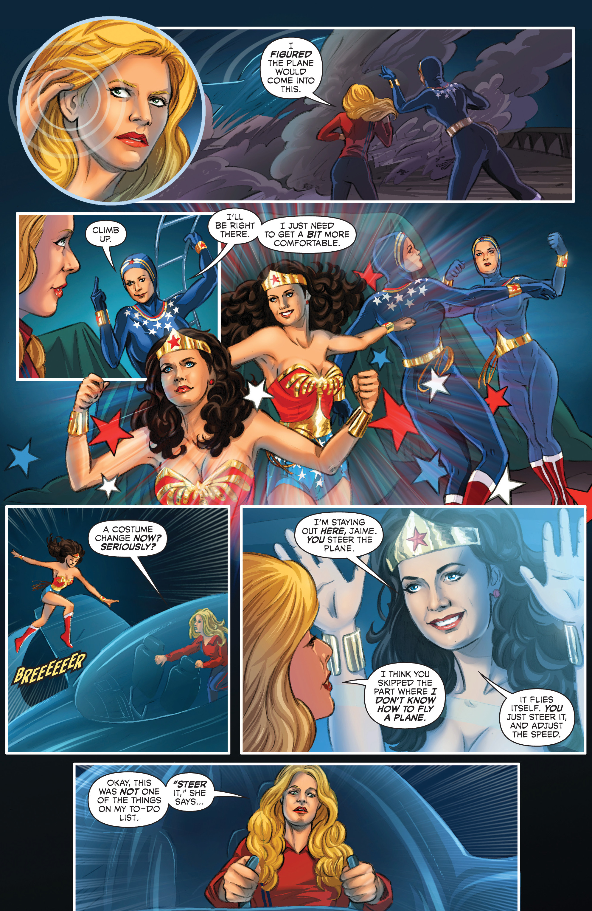 Read online Wonder Woman '77 Meets The Bionic Woman comic -  Issue #3 - 5