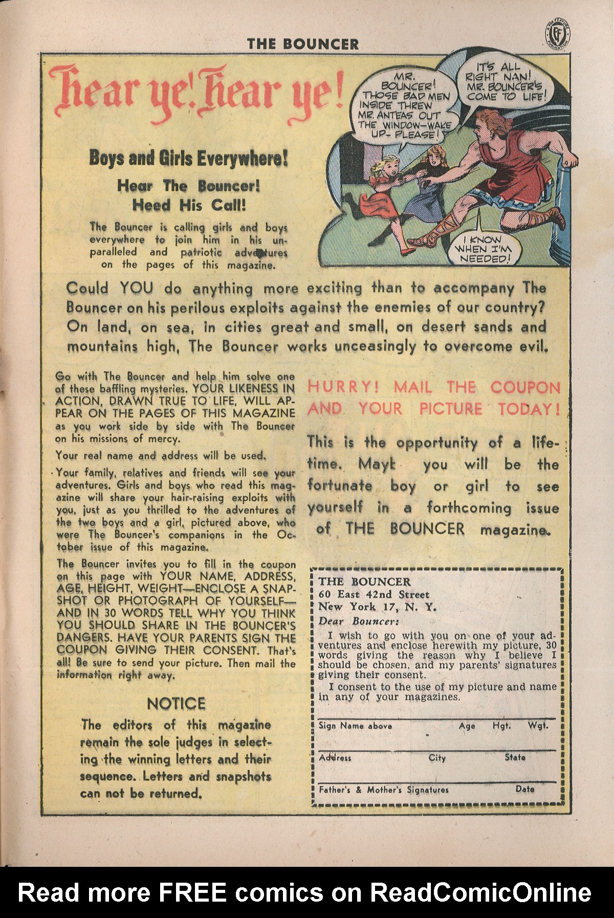 Read online The Bouncer (1944) comic -  Issue #13 - 33