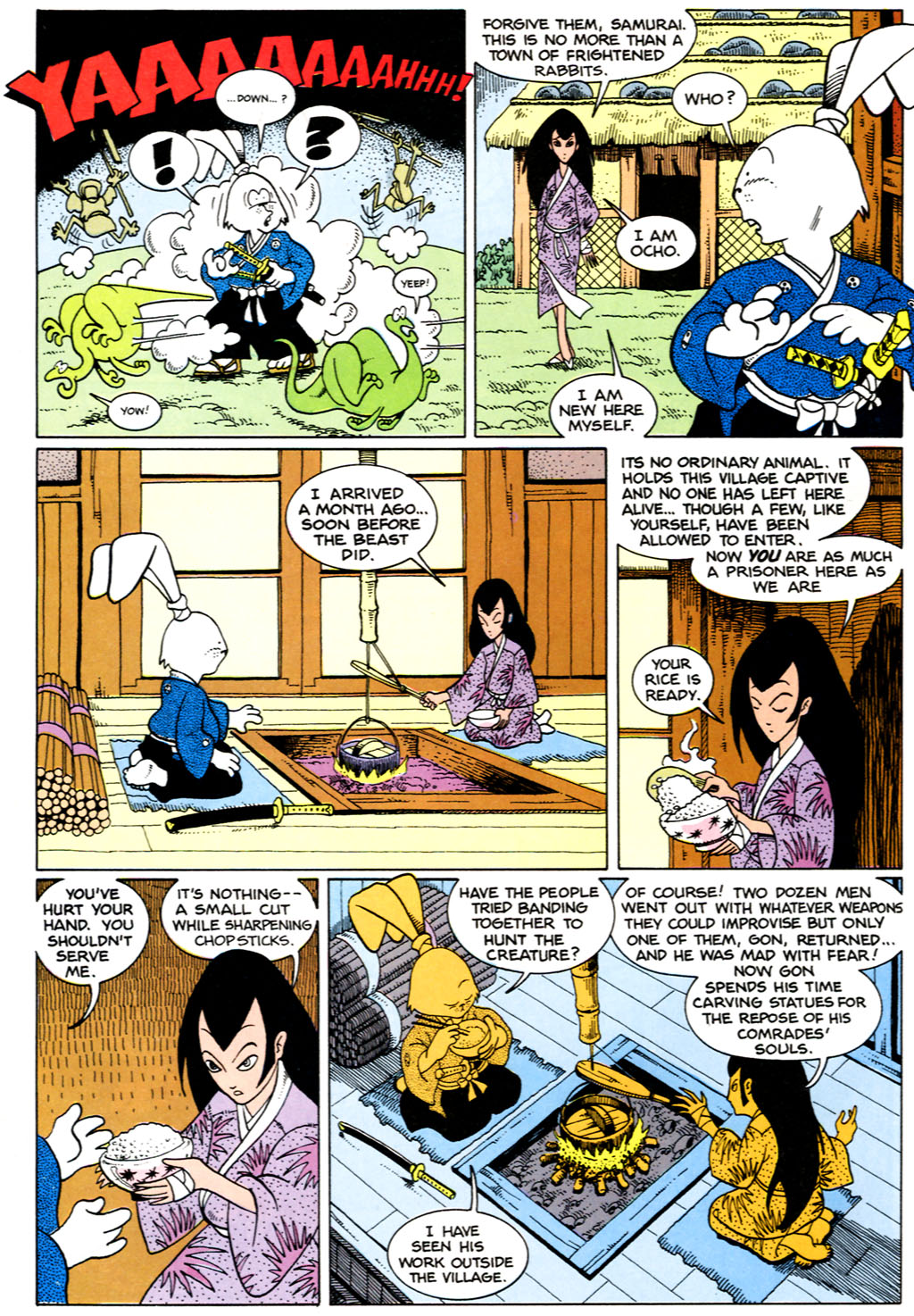 Read online Usagi Yojimbo Color Special comic -  Issue #1 - 42