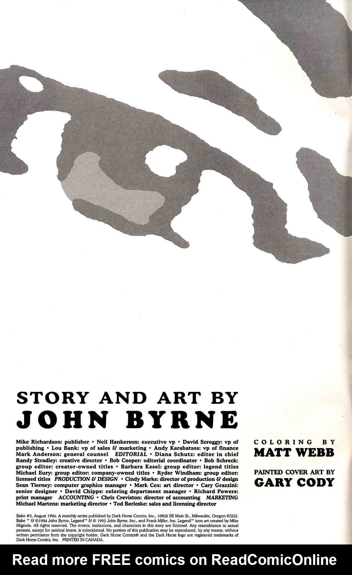 Read online Babe comic -  Issue #2 - 2