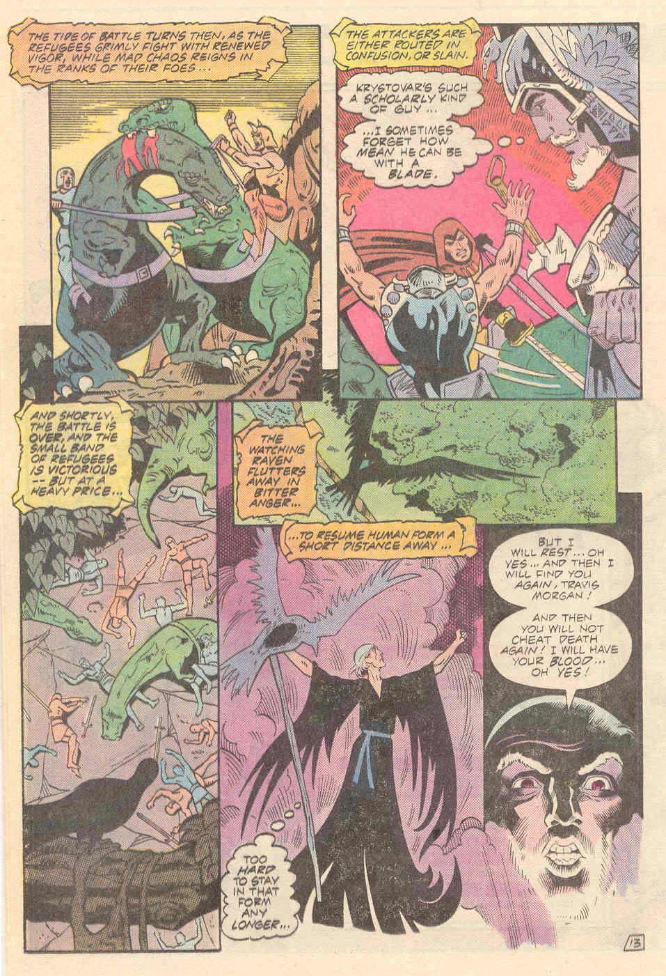 Read online Warlord (1976) comic -  Issue #76 - 13
