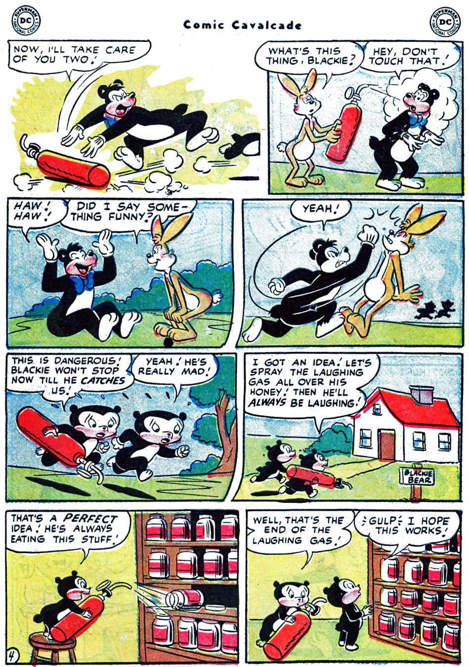 Read online Comic Cavalcade comic -  Issue #60 - 13