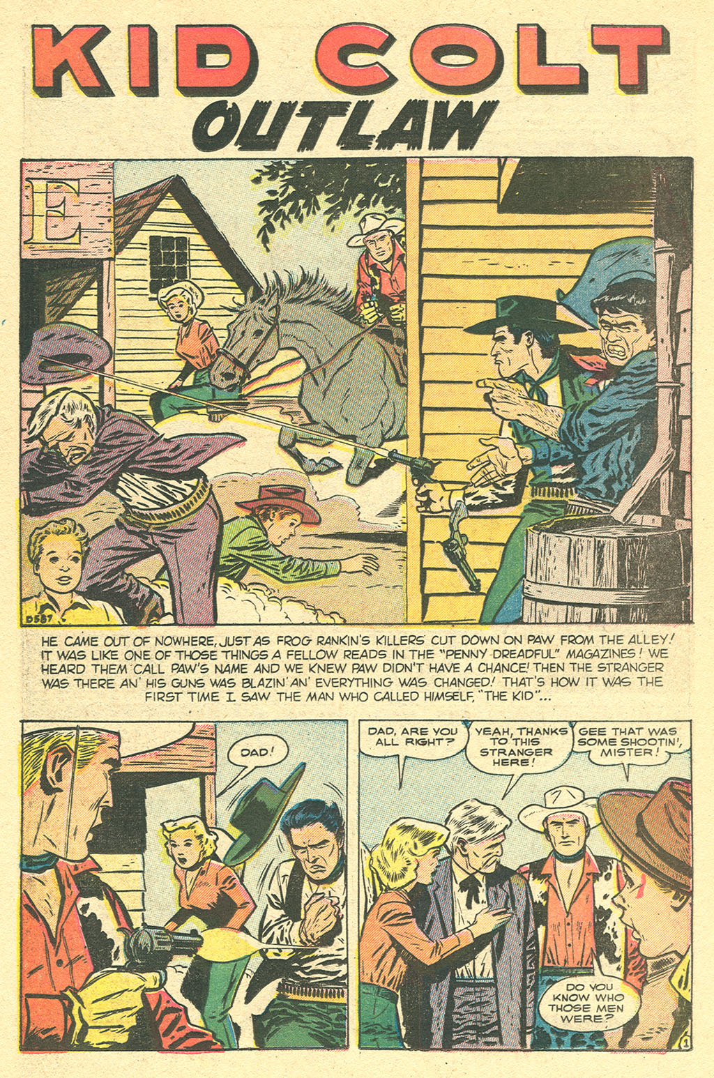 Read online Kid Colt Outlaw comic -  Issue #33 - 26