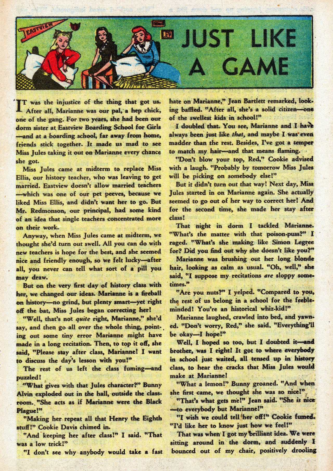 Read online Comedy Comics (1948) comic -  Issue #3 - 22