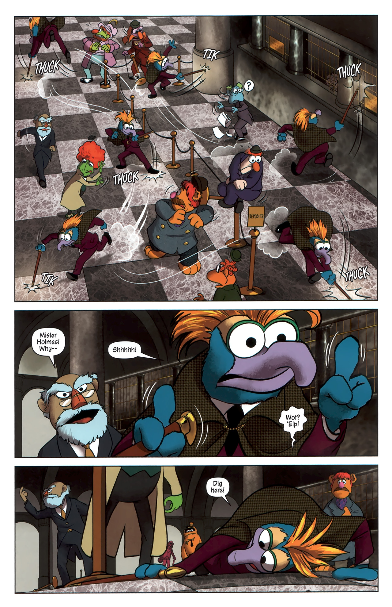 Read online Muppet Sherlock Holmes comic -  Issue #3 - 19