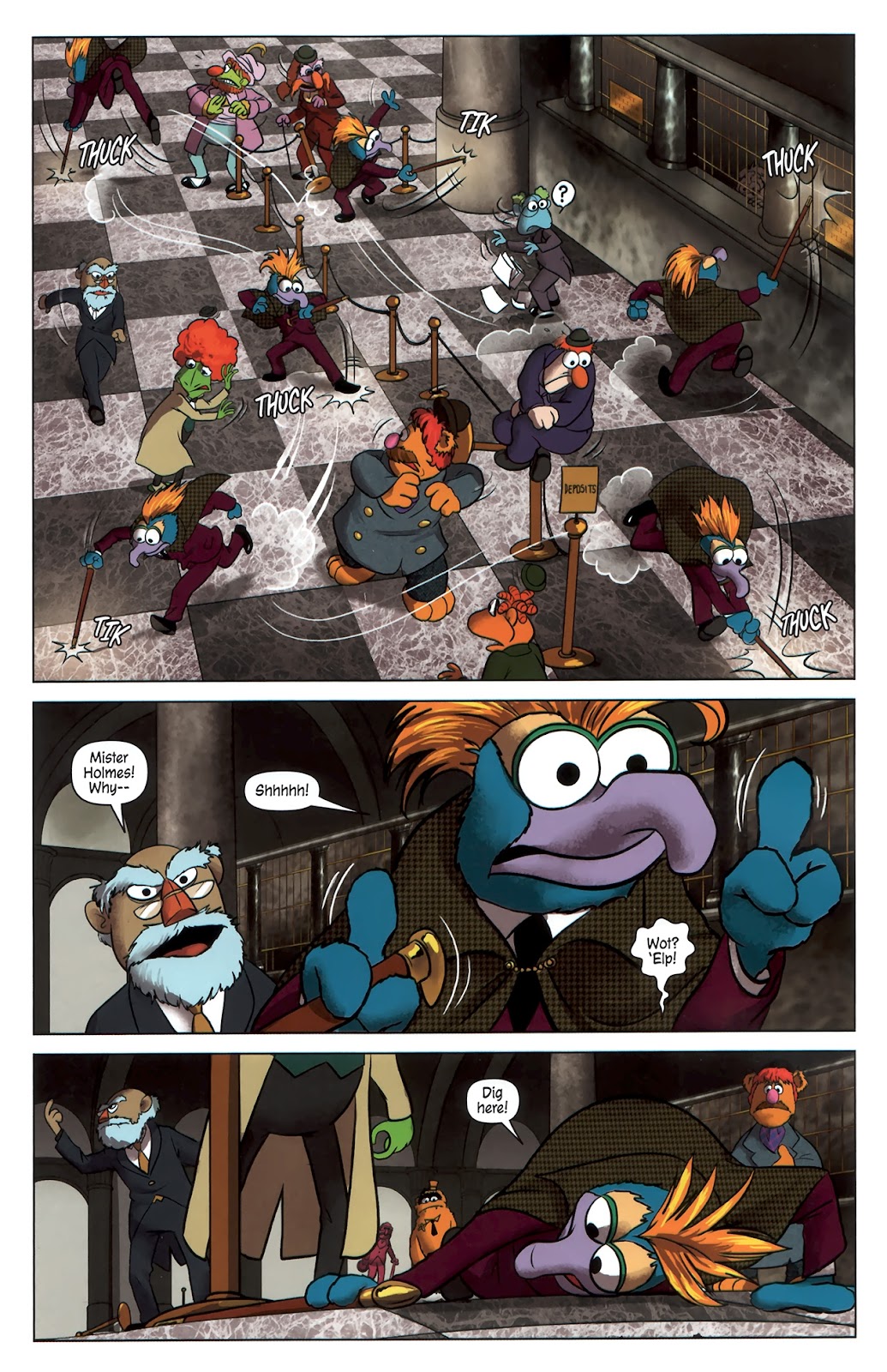 Muppet Sherlock Holmes issue 3 - Page 19