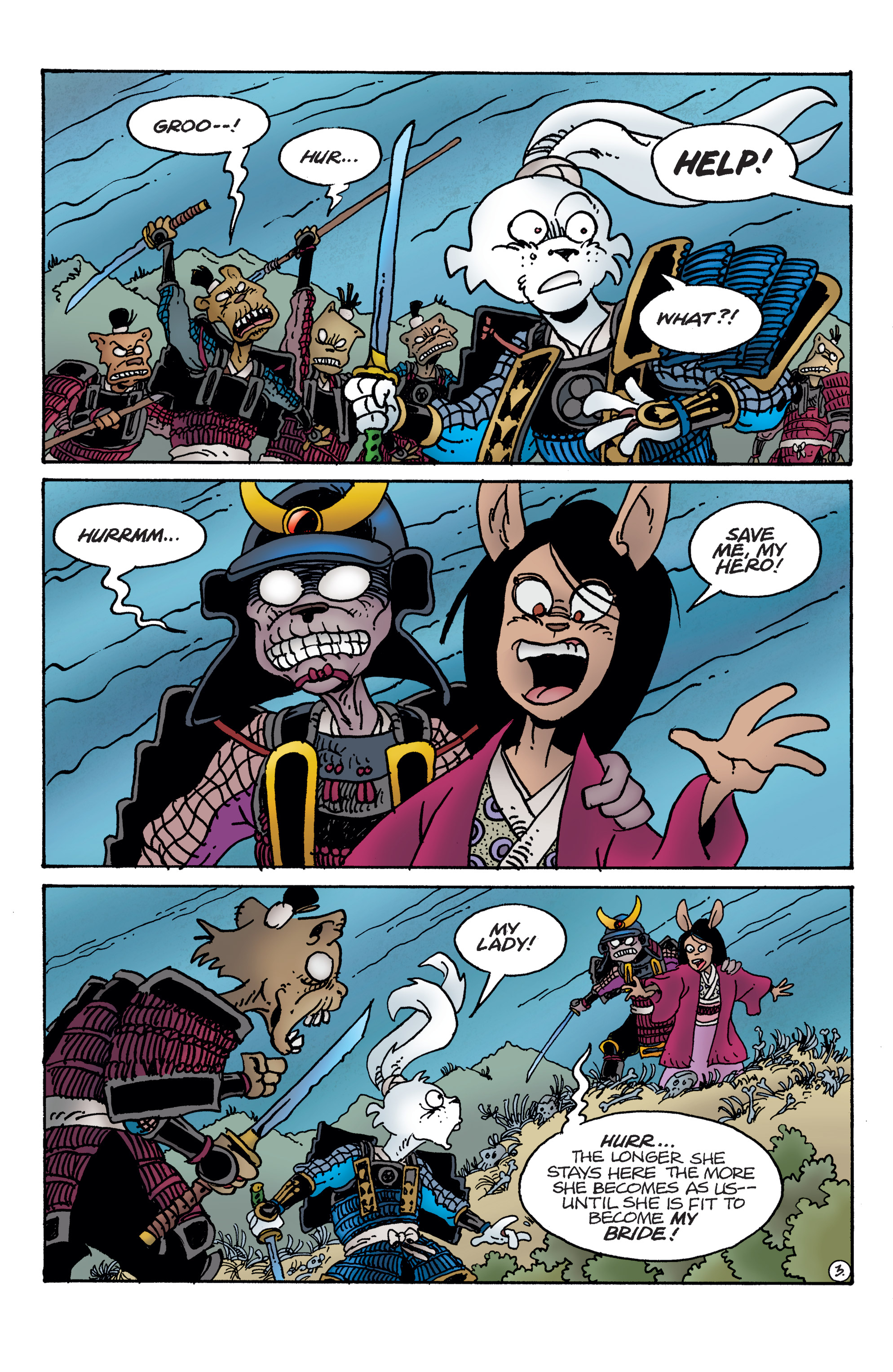 Read online Usagi Yojimbo (2019) comic -  Issue #4 - 5