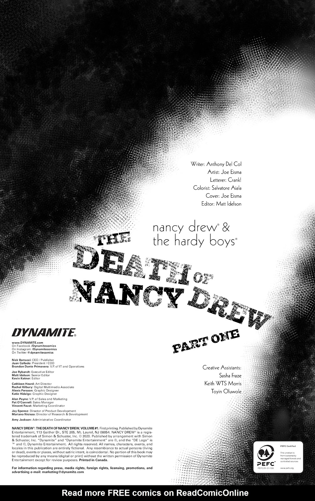 Nancy Drew & The Hardy Boys: The Death of Nancy Drew issue 1 - Page 2