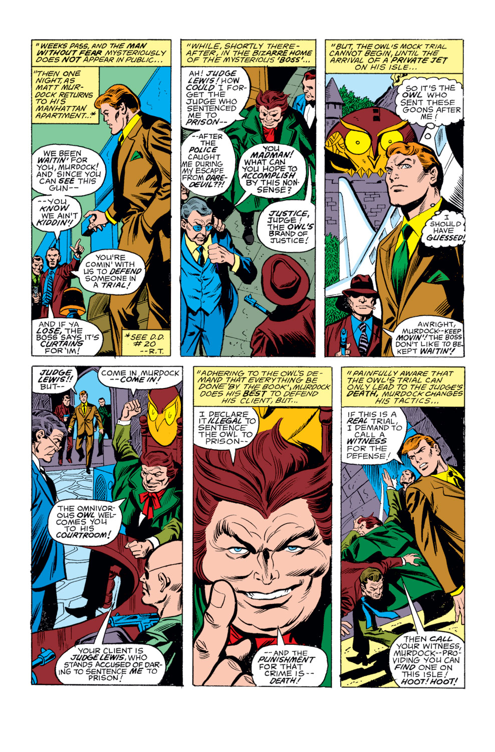Read online What If? (1977) comic -  Issue #8 - The world knew that Daredevil is blind - 21