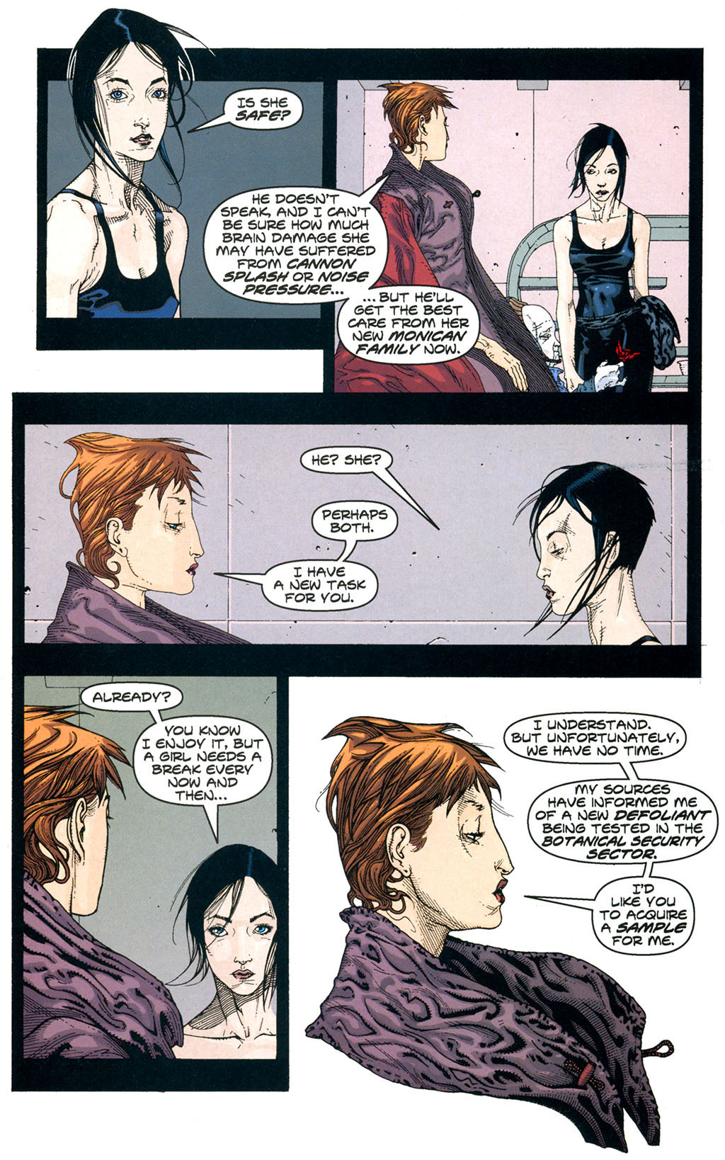 Read online Aeon Flux comic -  Issue #1 - 22