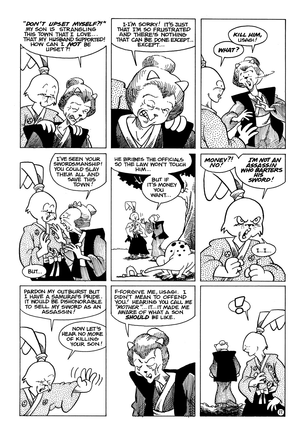 Read online Usagi Yojimbo (1987) comic -  Issue #8 - 13