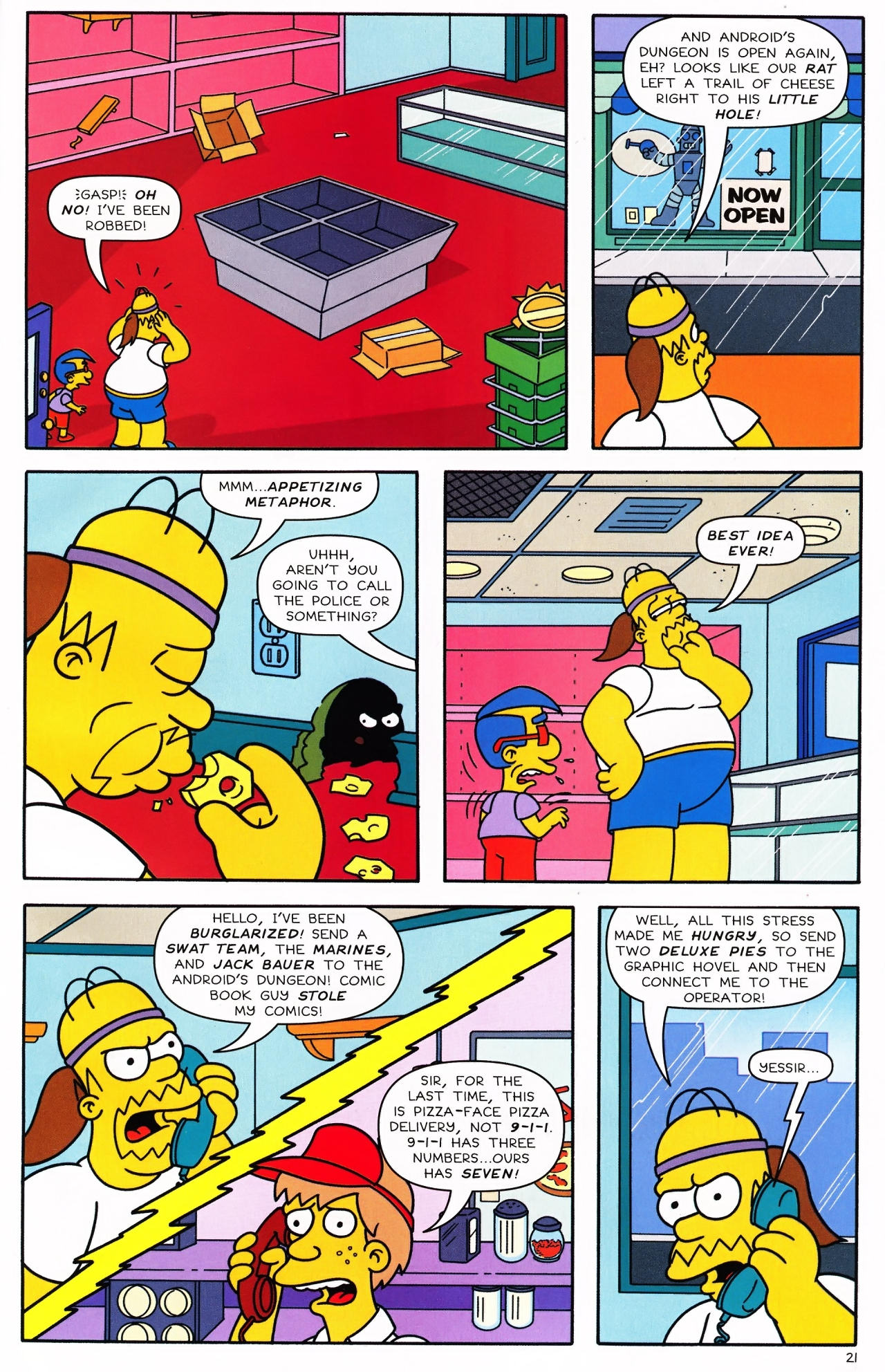 Read online Simpsons Comics comic -  Issue #145 - 18