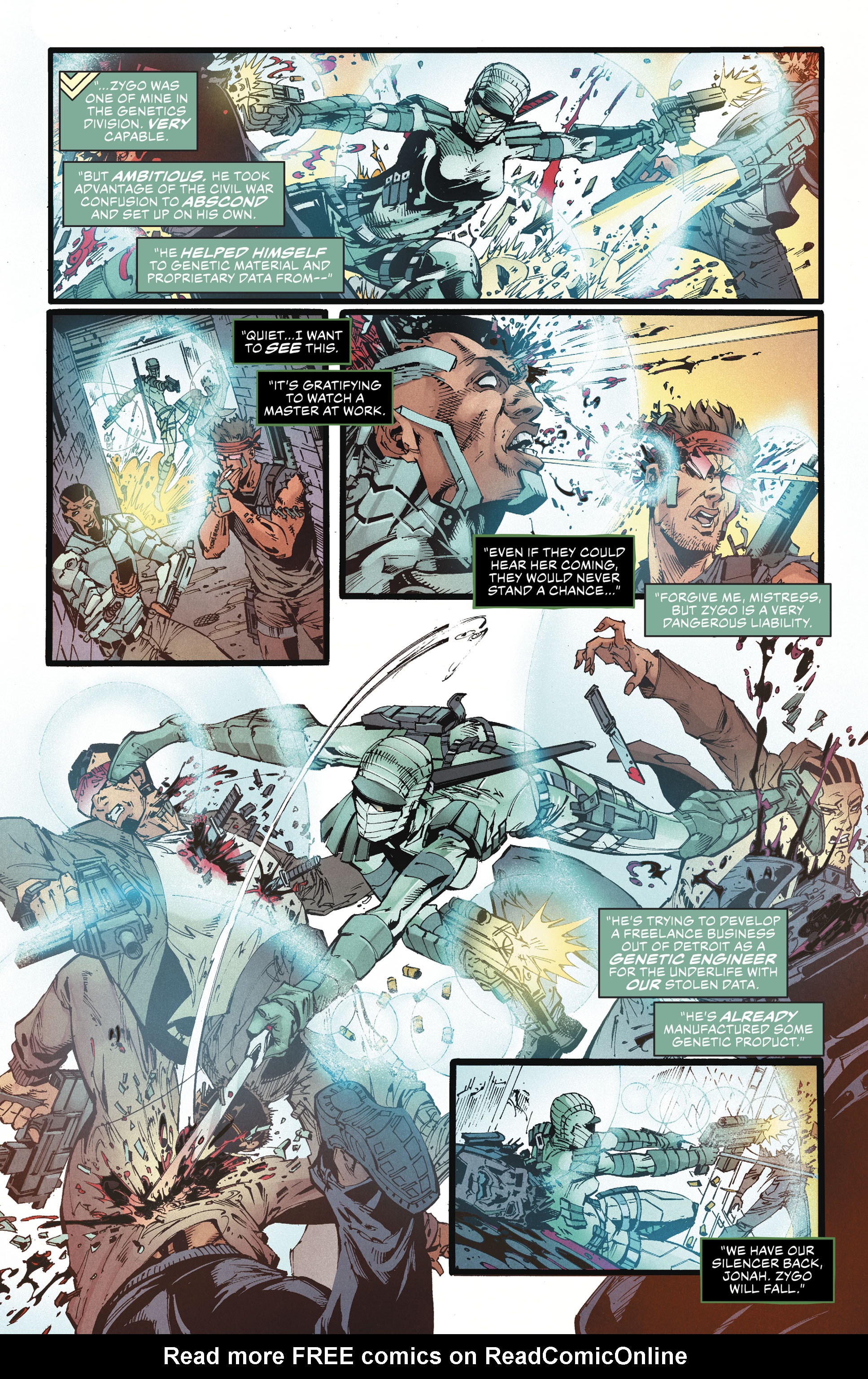 Read online The Silencer comic -  Issue #14 - 6