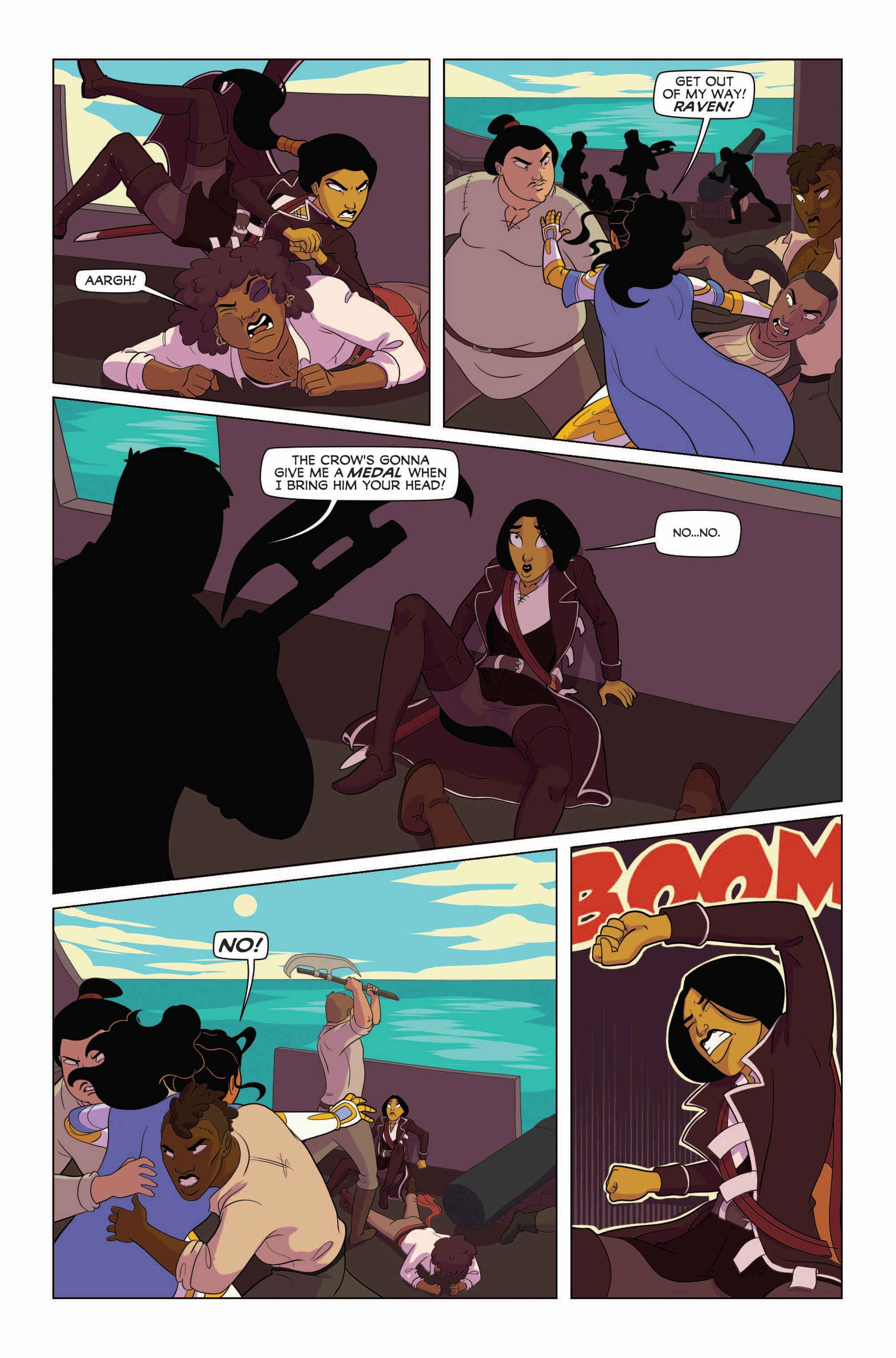 Read online Princeless: The Pirate Princess comic -  Issue # Full - 94