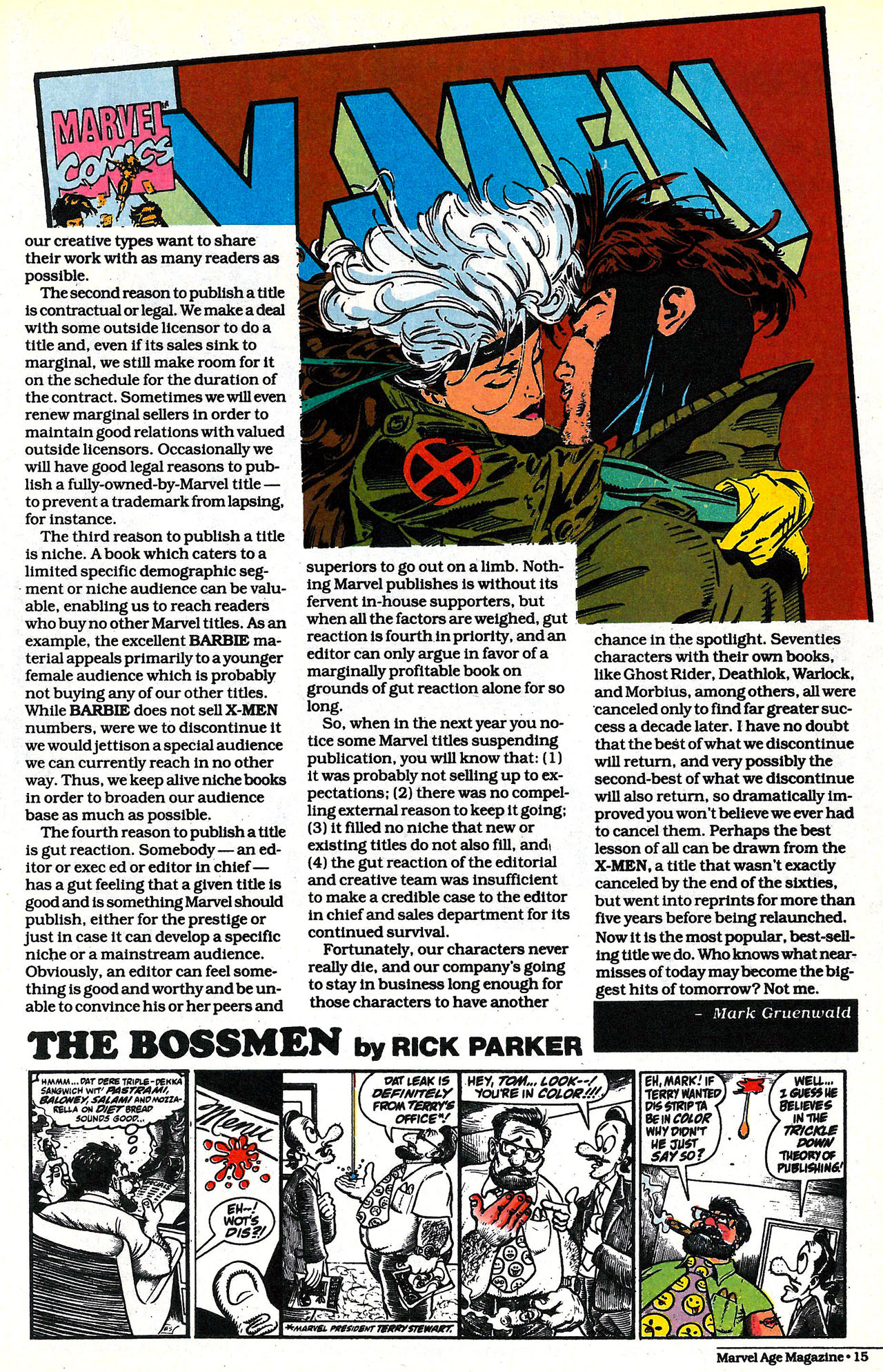 Read online Marvel Age comic -  Issue #130 - 17