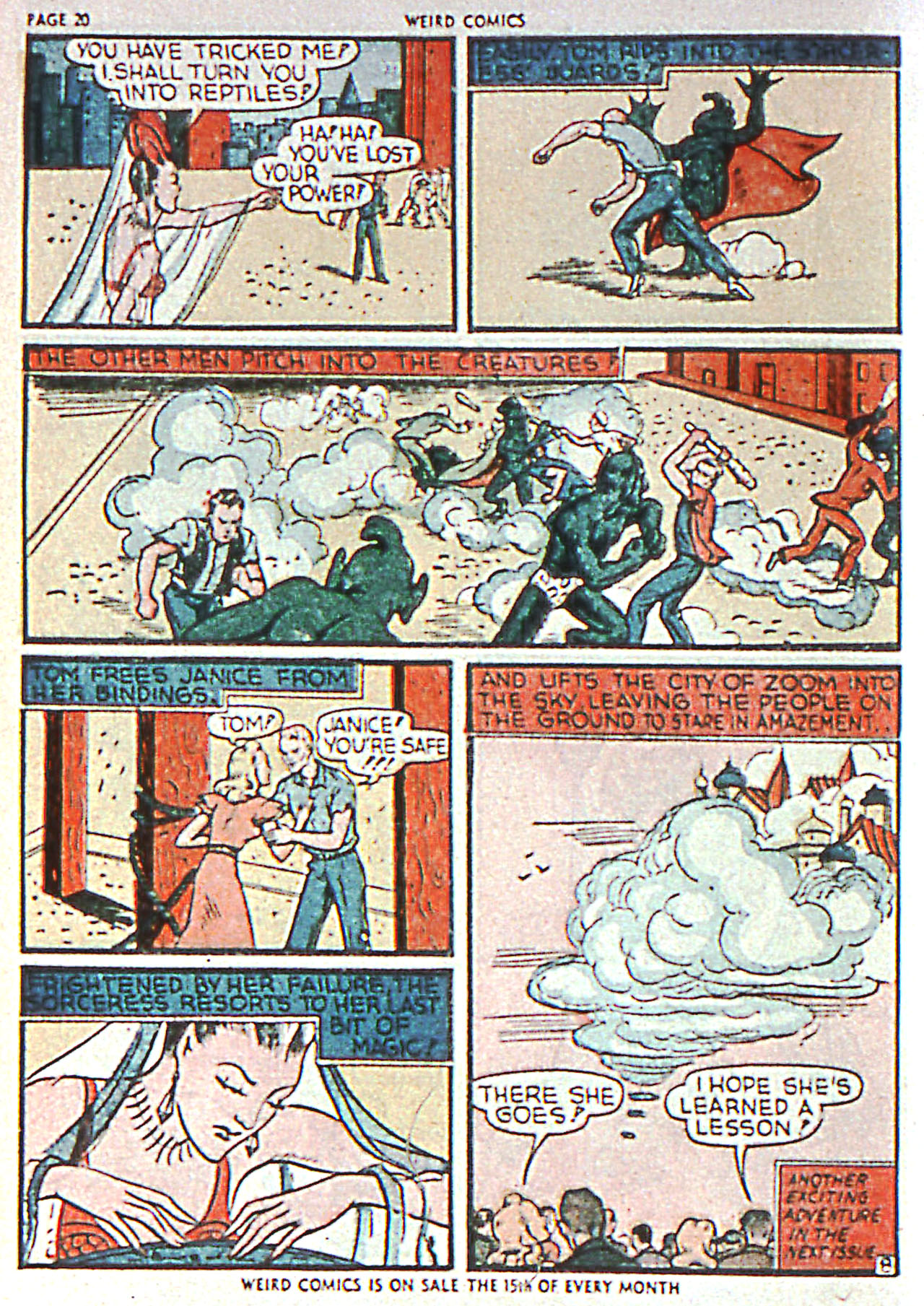 Read online Weird Comics comic -  Issue #1 - 20