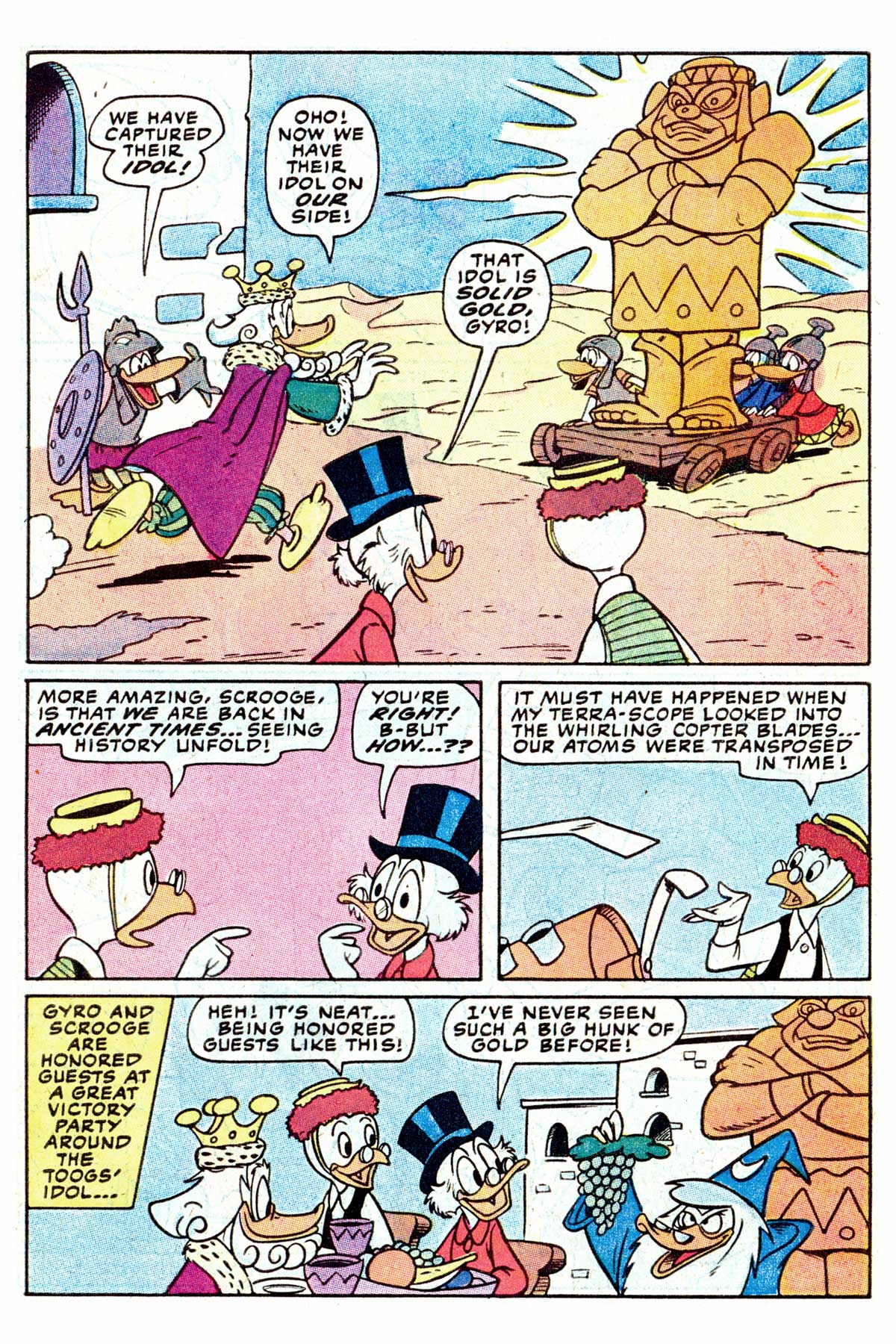 Read online Uncle Scrooge (1953) comic -  Issue #202 - 7