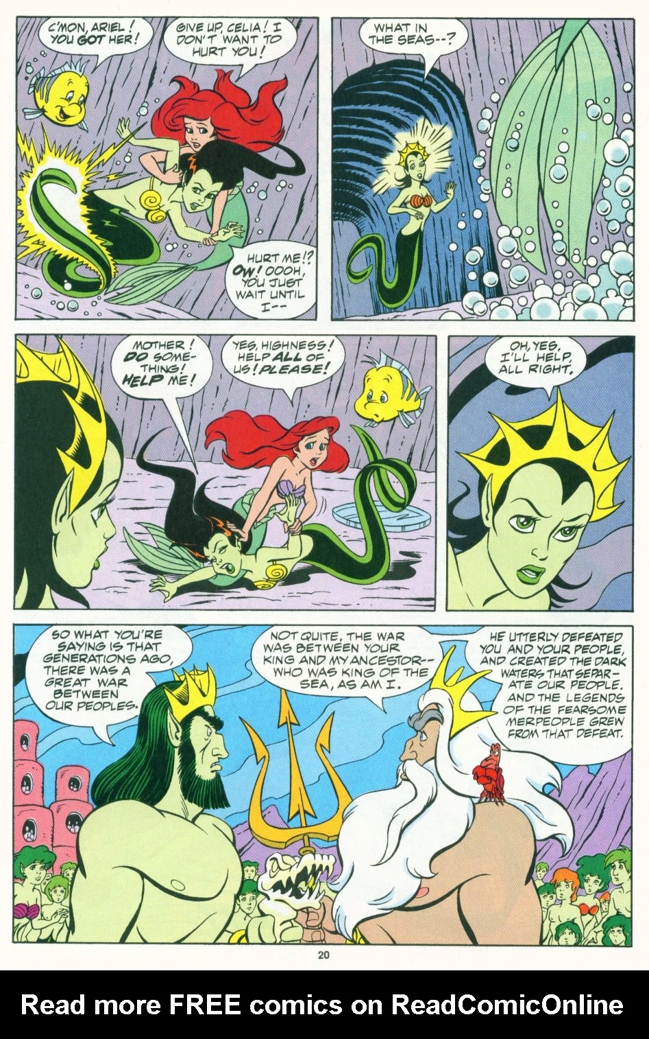 Read online Disney's The Little Mermaid Limited Series comic -  Issue #2 - 21