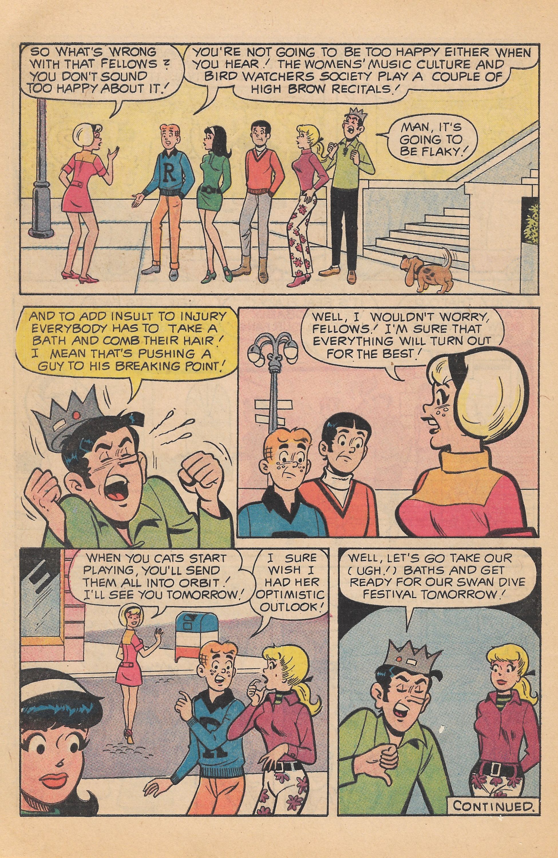 Read online Archie's TV Laugh-Out comic -  Issue #7 - 8