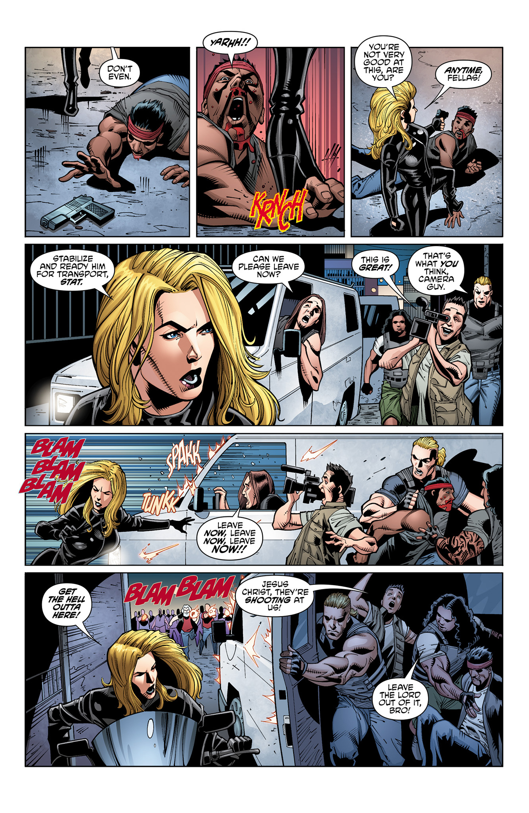 Read online Barb Wire (2015) comic -  Issue #2 - 7